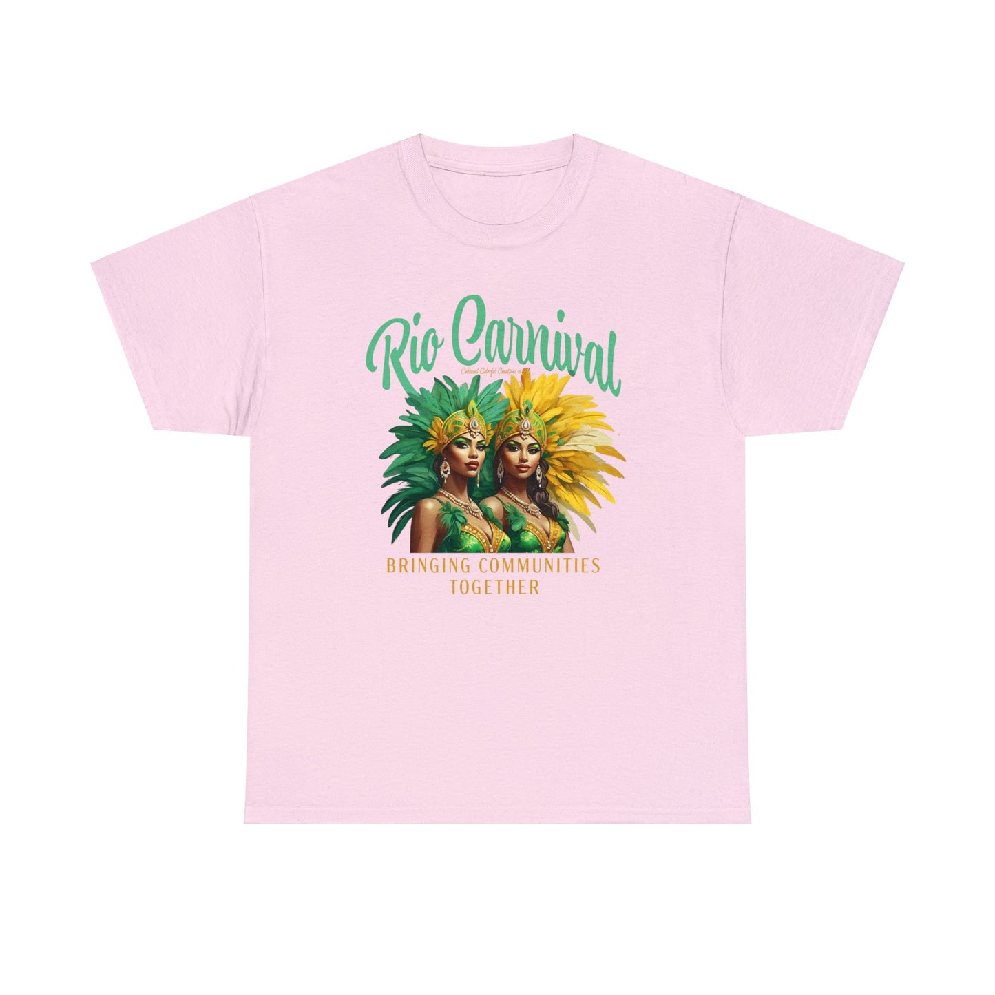 Rio de Janeiro Carnival Together Unisex Heavy Cotton Tee