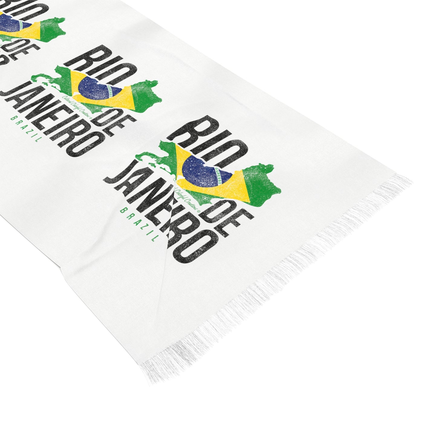 Brazil Flag Light Scarf