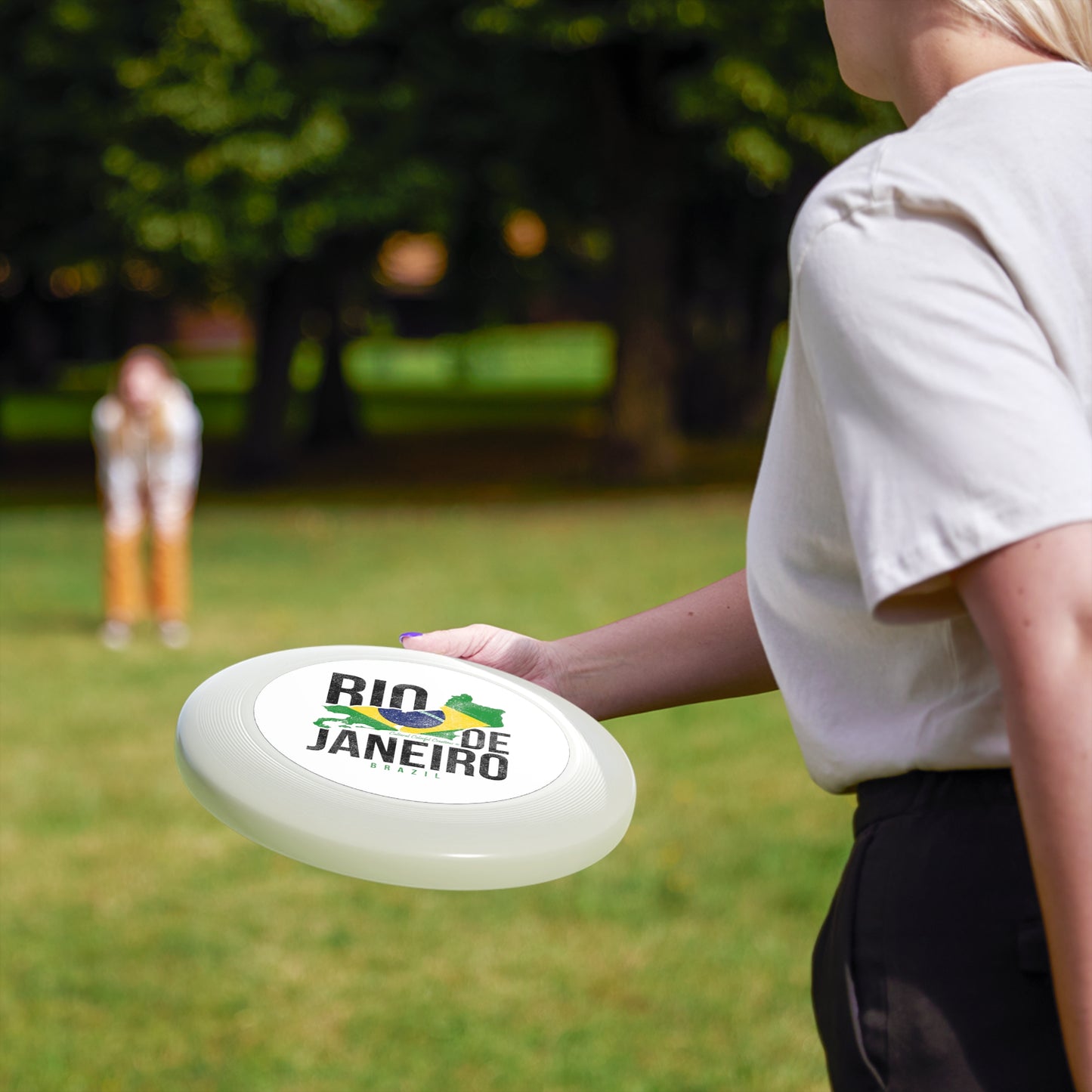 Brazil Flag  Wham-O Frisbee