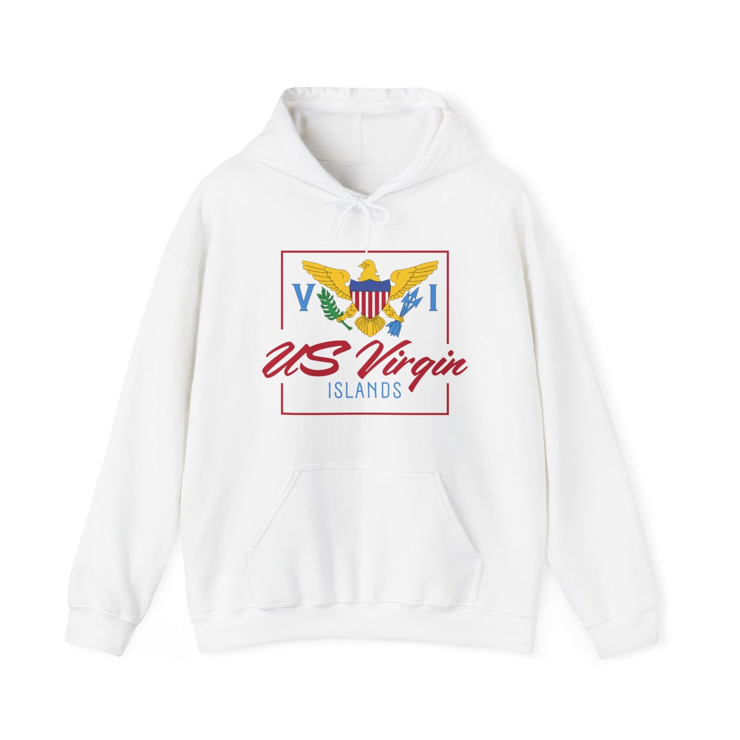 US Virgin Islands Unisex Heavy Blend™ Hooded Sweatshirt