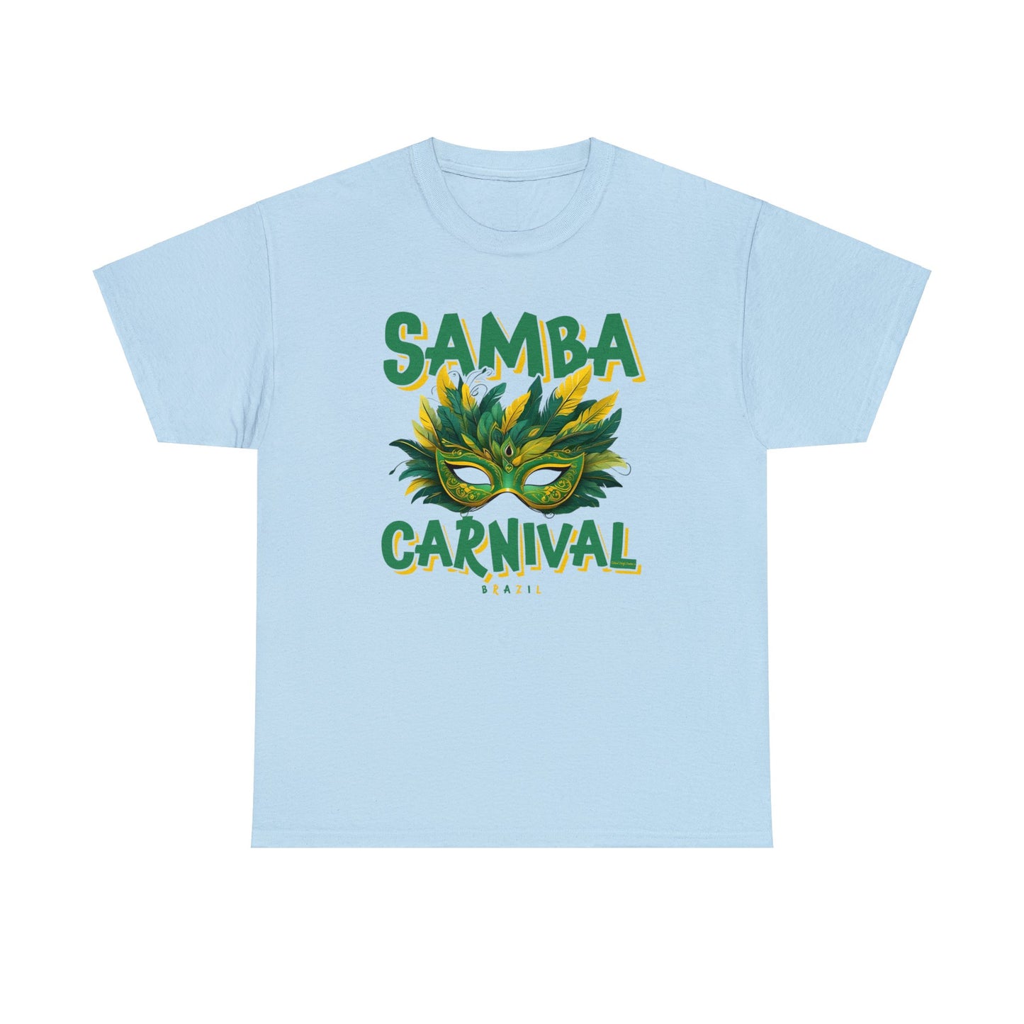 Samba Rio de Janeiro Carnival Unisex Heavy Cotton Tee