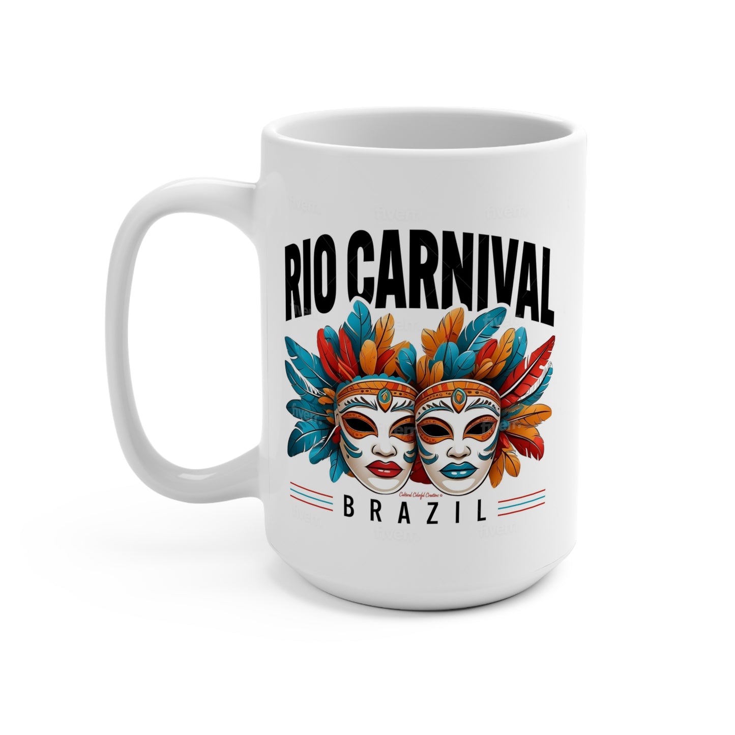 Rio de Janeiro Carnival Mug 15oz