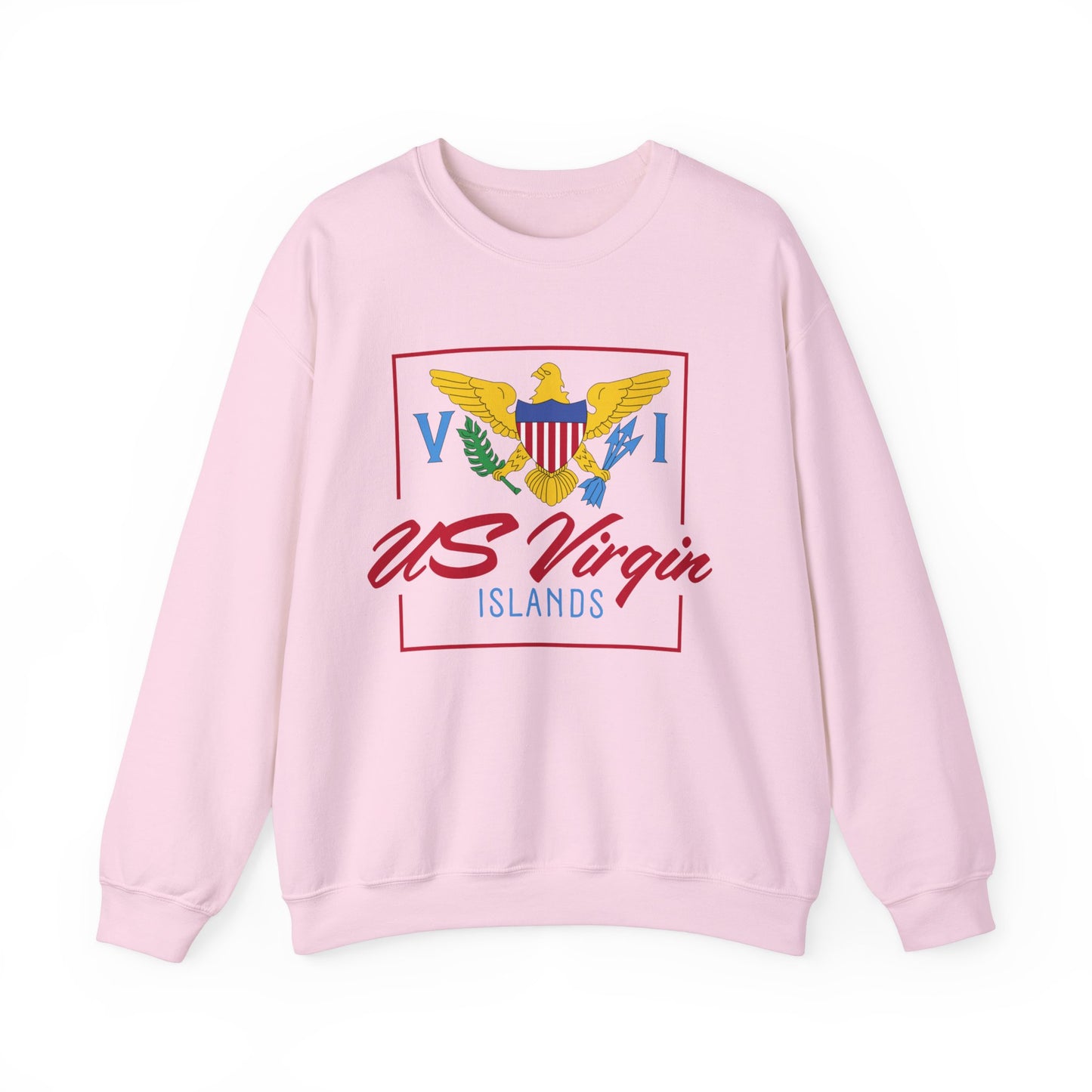 US Virgin Islands Unisex Heavy Blend™ Crewneck Sweatshirt