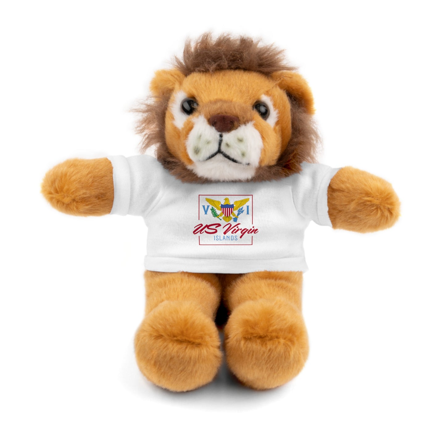 US Virgin Islands Stuffed Animals with Tee