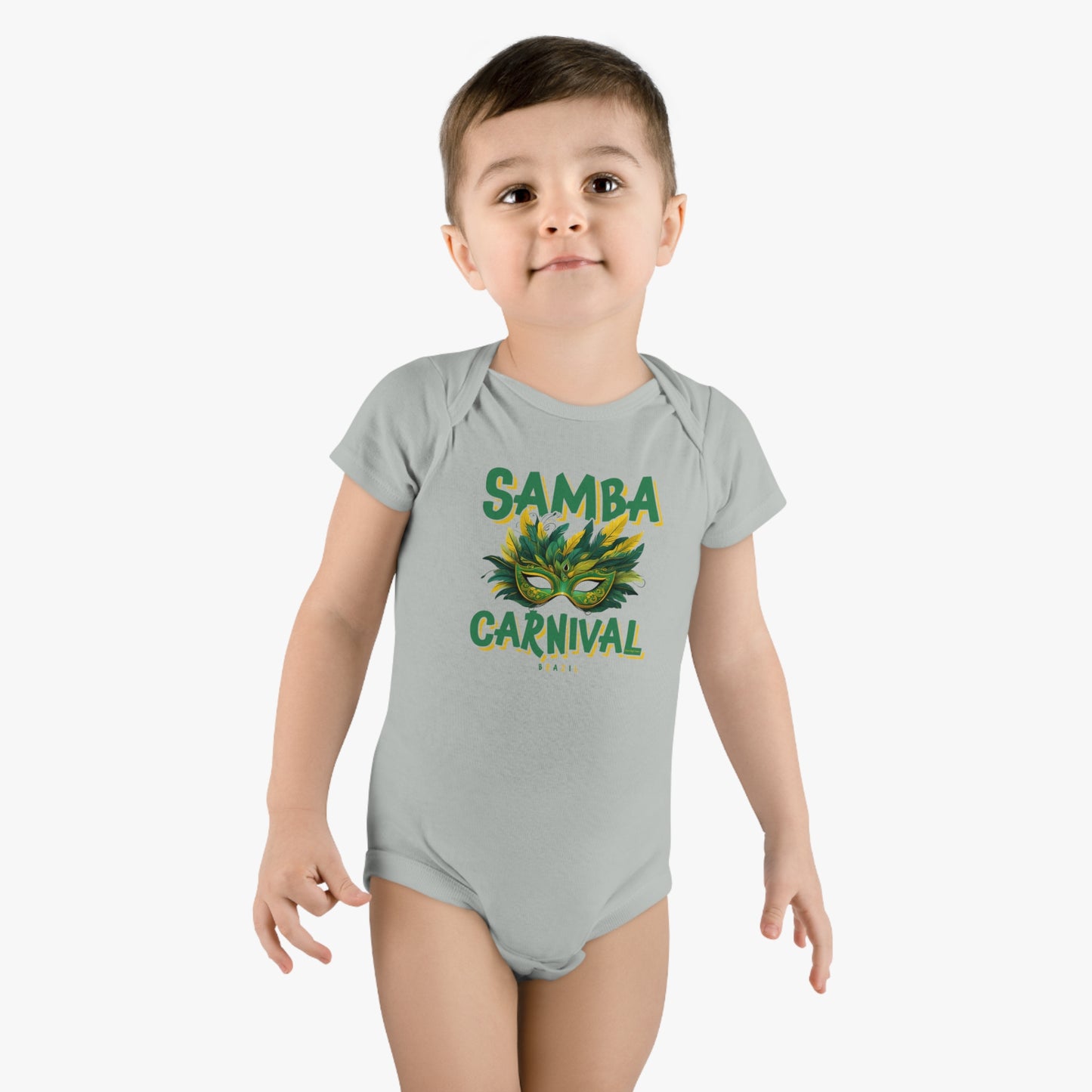 Samba Rio de Janeiro Carnival Baby Short Sleeve Onesie®