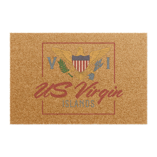 US Virgin Islands Doormat