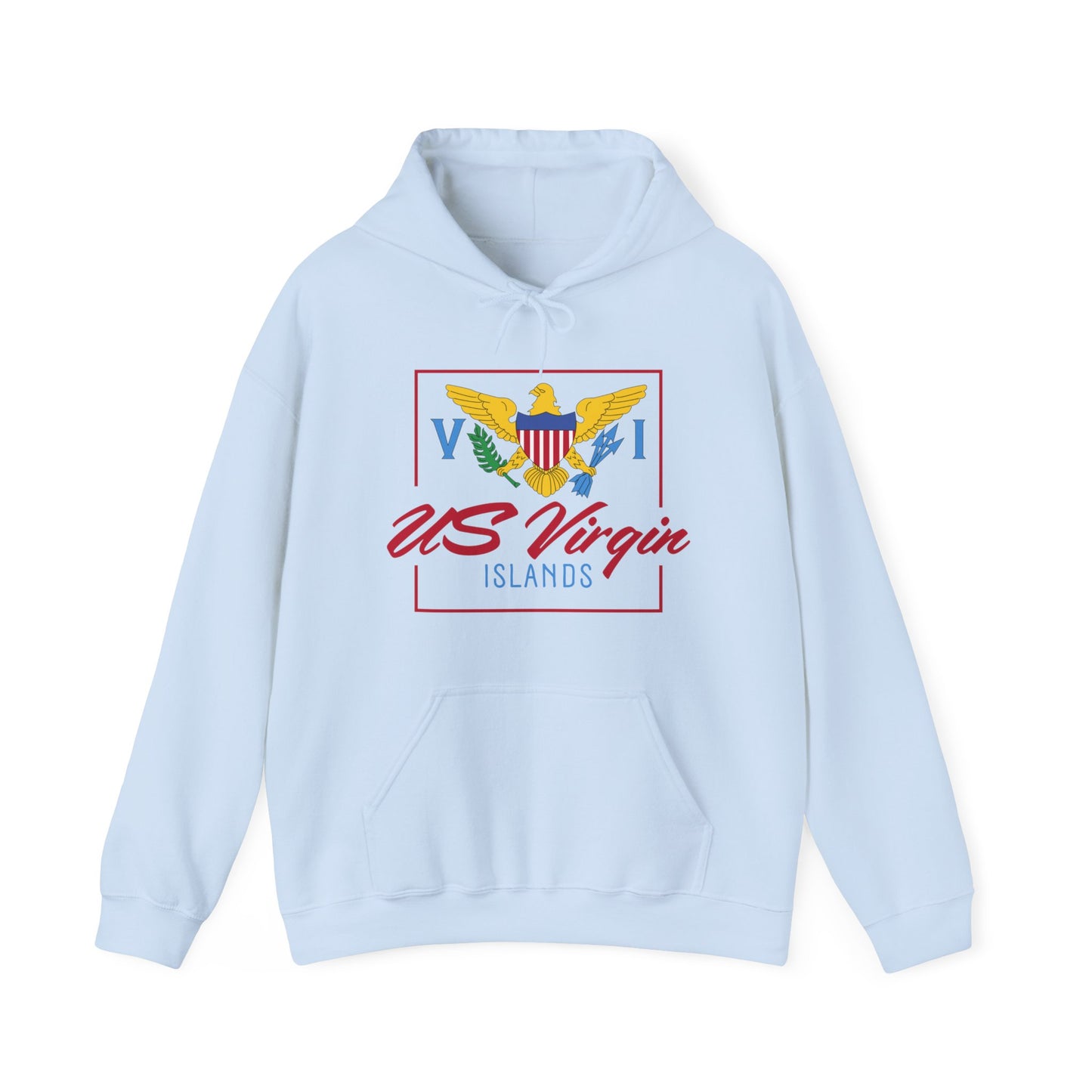 US Virgin Islands Unisex Heavy Blend™ Hooded Sweatshirt