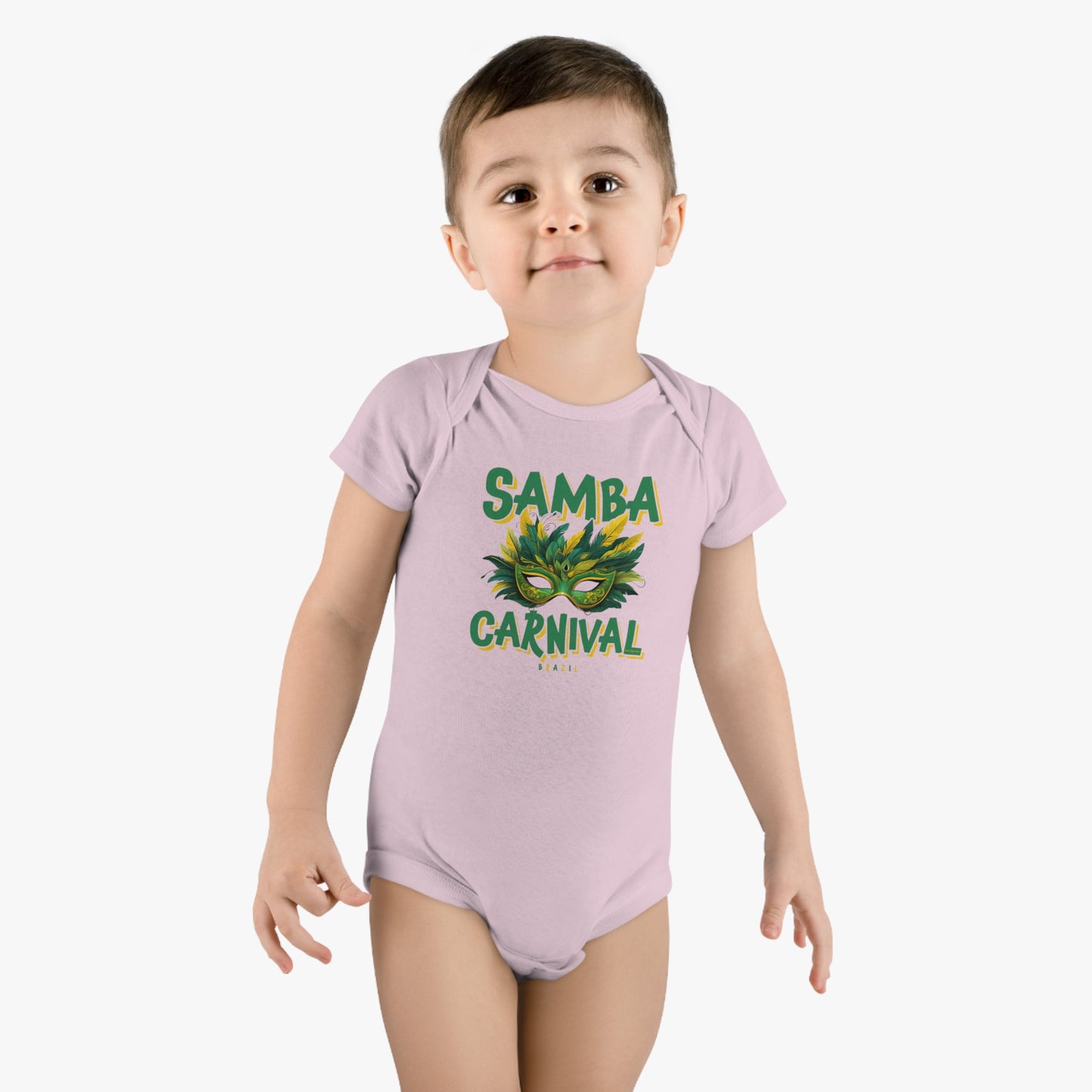 Samba Rio de Janeiro Carnival Baby Short Sleeve Onesie®