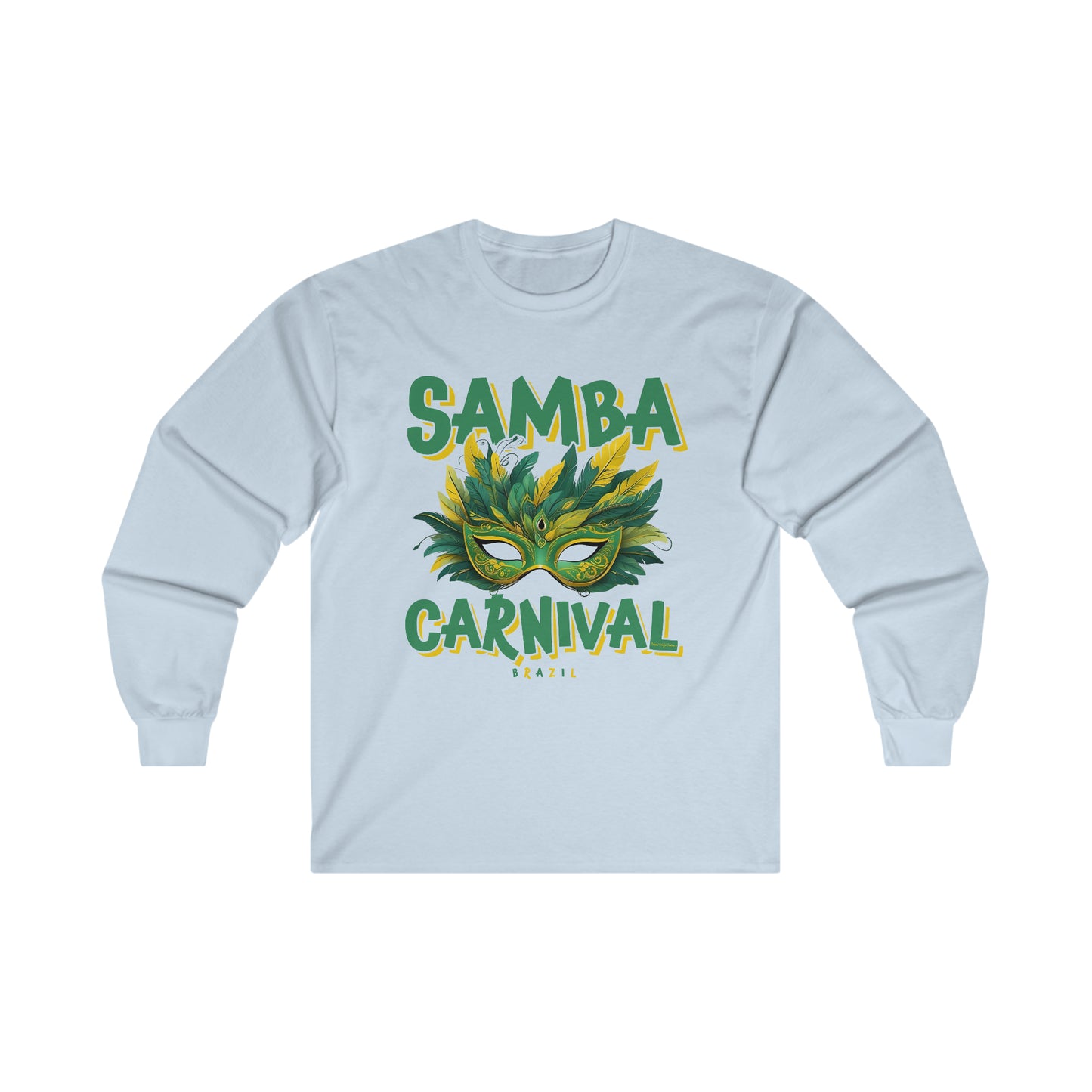 Samba Rio de Janeiro Carnival Ultra Cotton Long Sleeve Tee