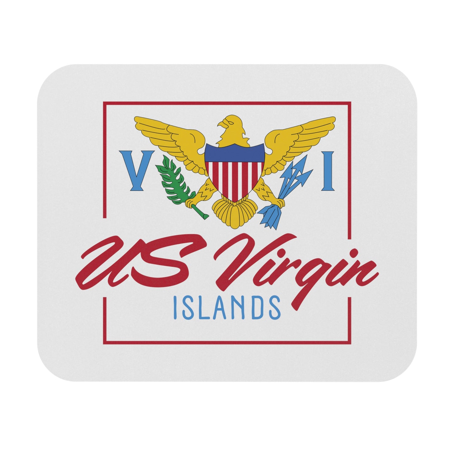 US Virgin Islands Mouse Pad (Rectangle)