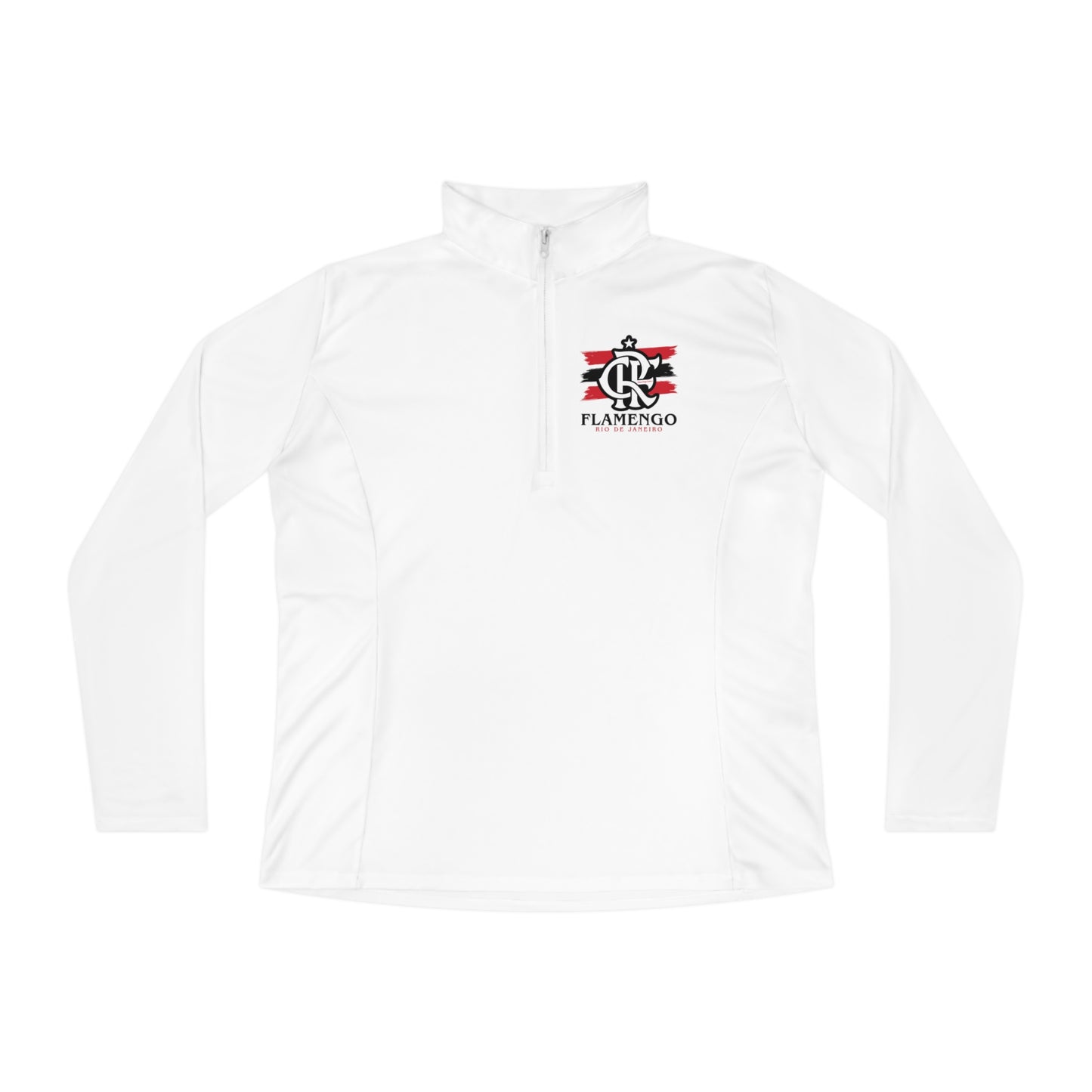 Brazilian Soccer Ladies Quarter-Zip Pullover