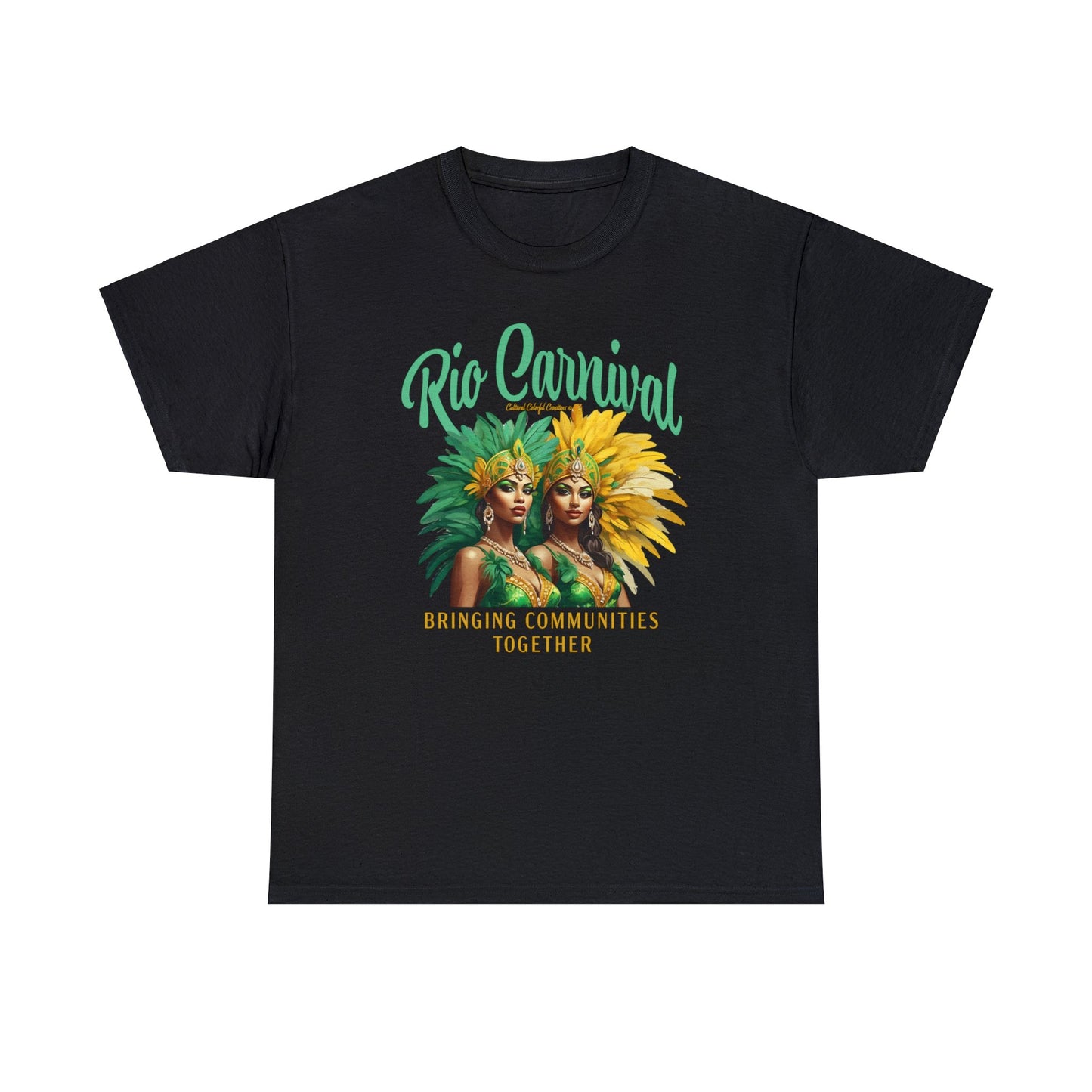 Rio de Janeiro Carnival Together Unisex Heavy Cotton Tee