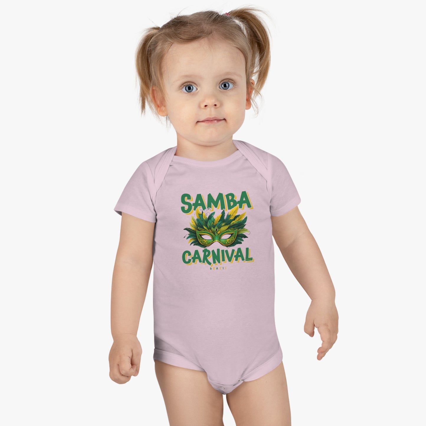 Samba Rio de Janeiro Carnival Baby Short Sleeve Onesie®