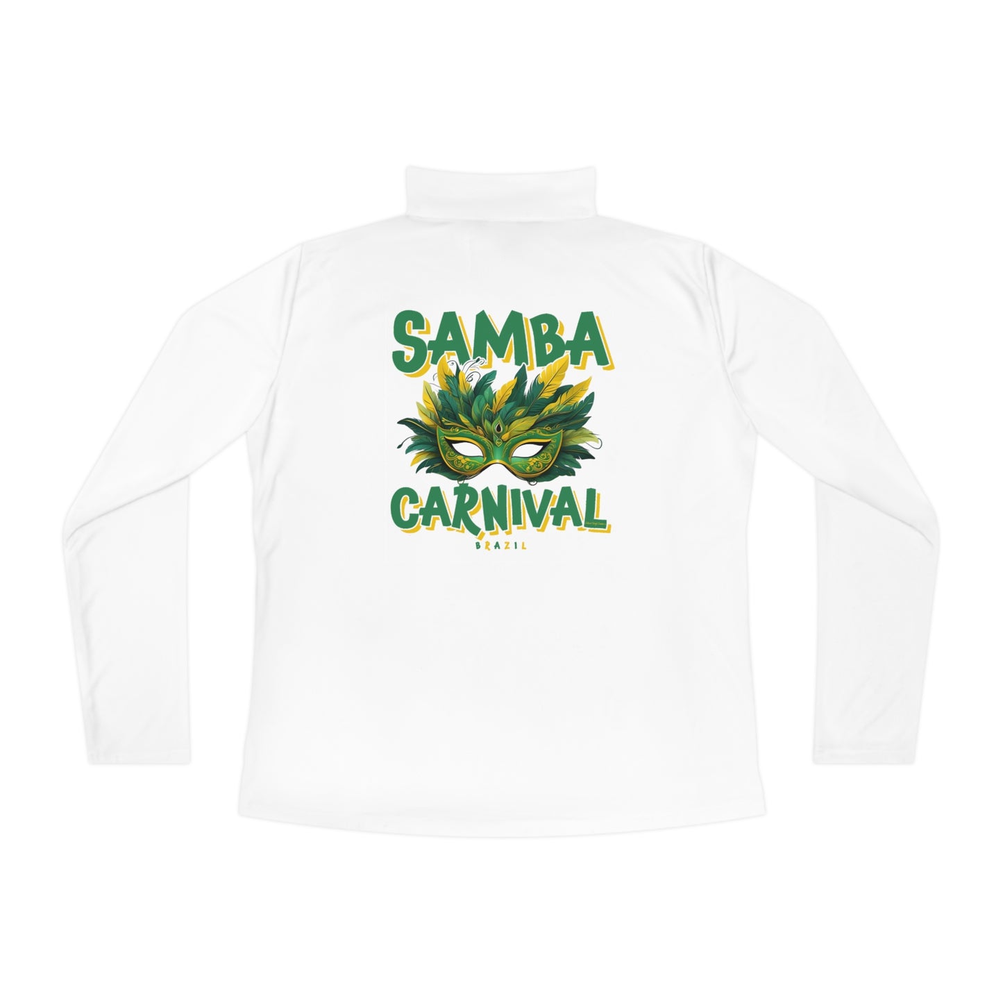 Rio de Janeiro Carnival Together Ladies Quarter-Zip Pullover