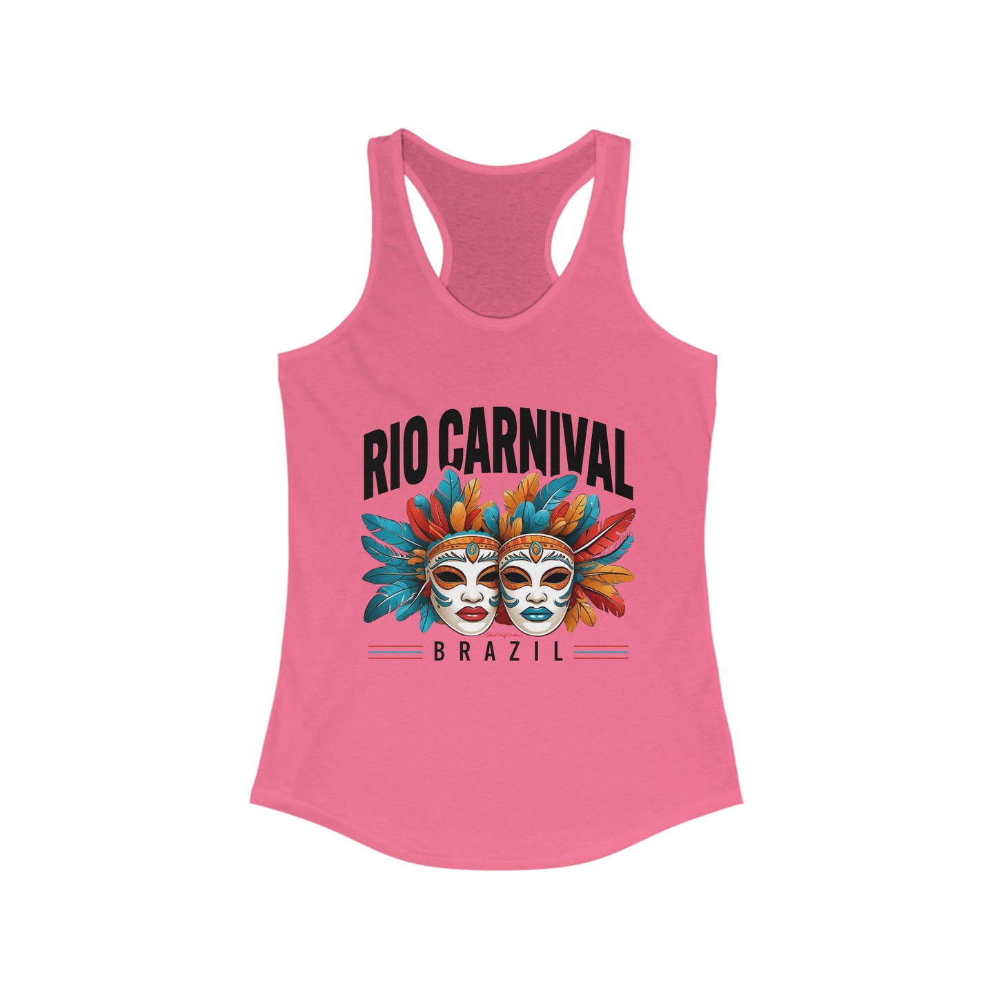 Rio de Janeiro Carnival Women's Ideal Racerback Tank