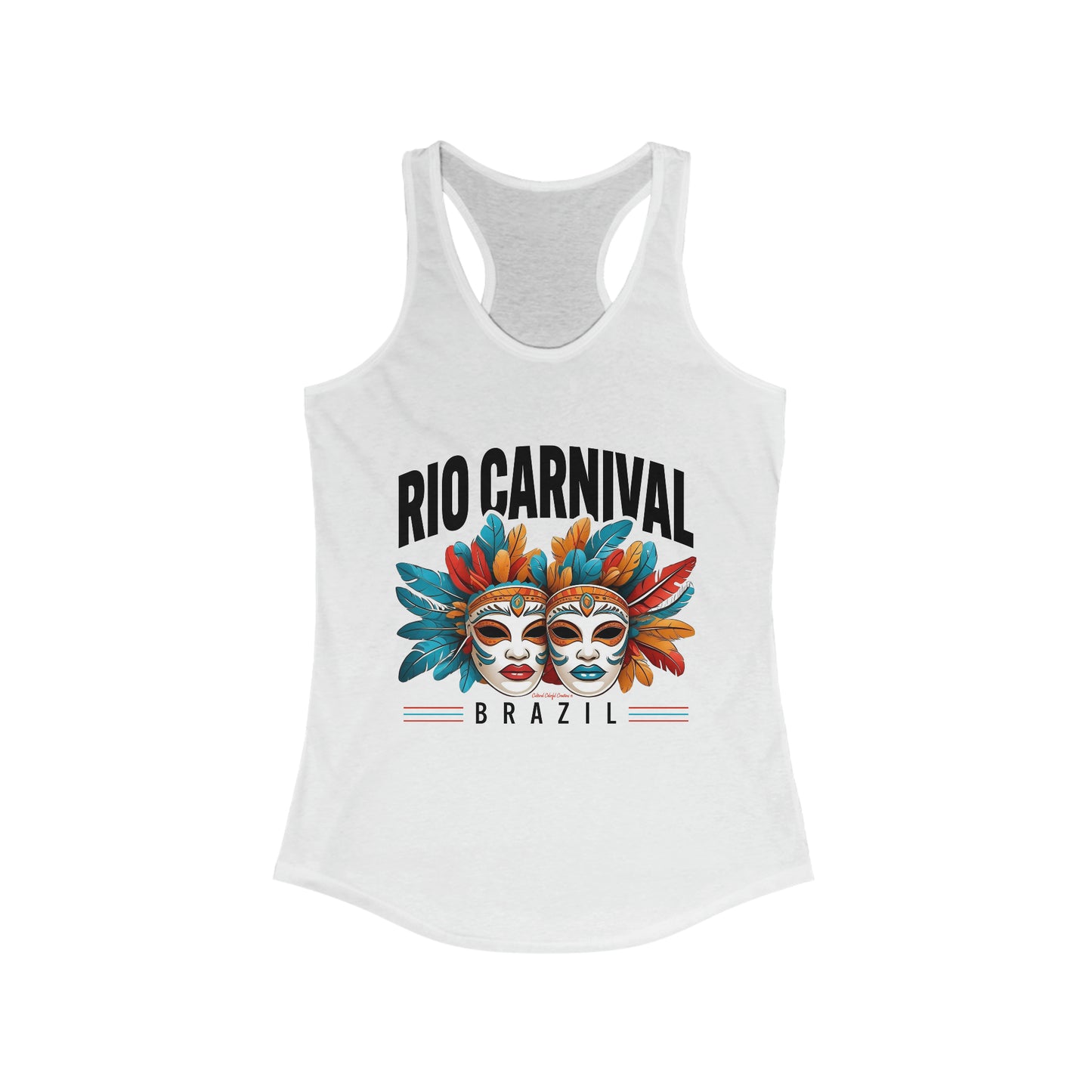 Rio de Janeiro Carnival Women's Ideal Racerback Tank