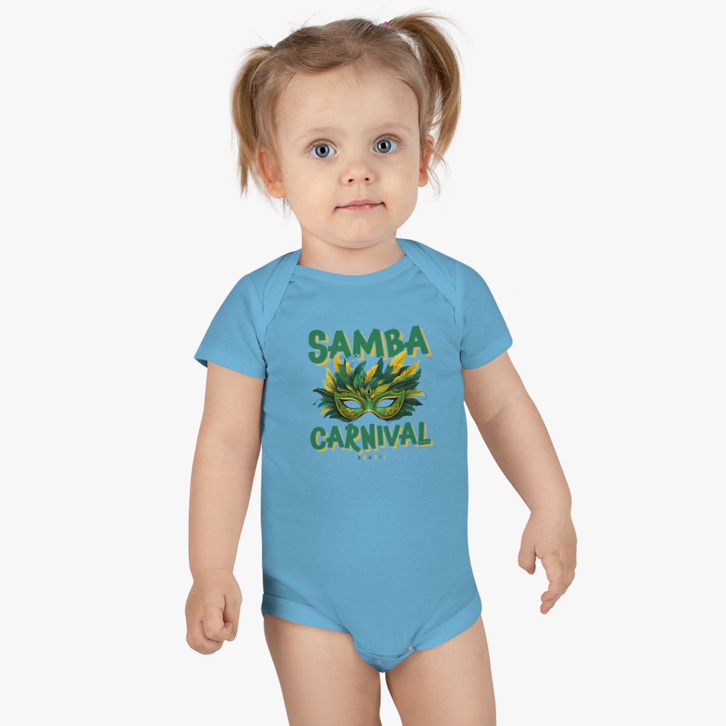 Samba Rio de Janeiro Carnival Baby Short Sleeve Onesie®