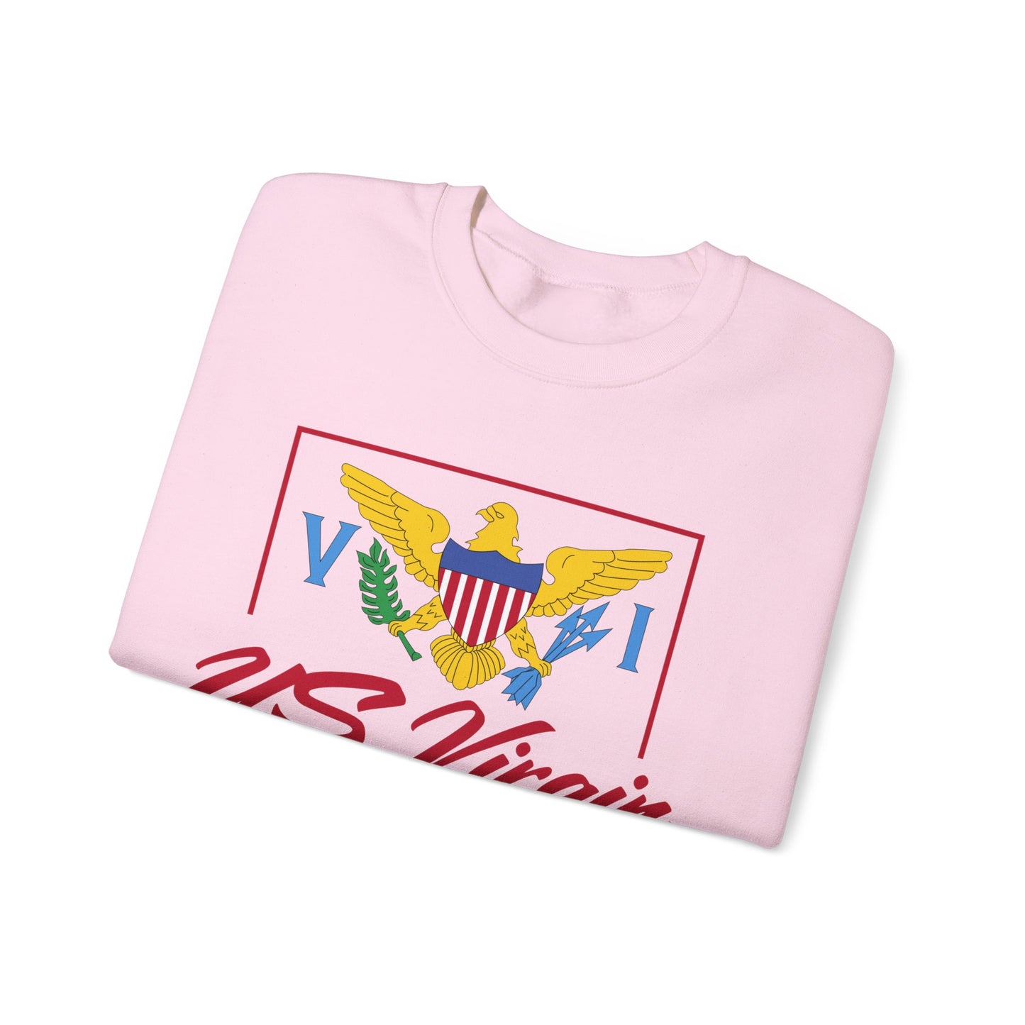 US Virgin Islands Unisex Heavy Blend™ Crewneck Sweatshirt