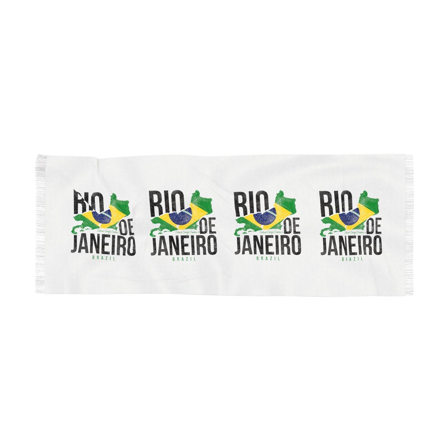 Brazil Flag Light Scarf