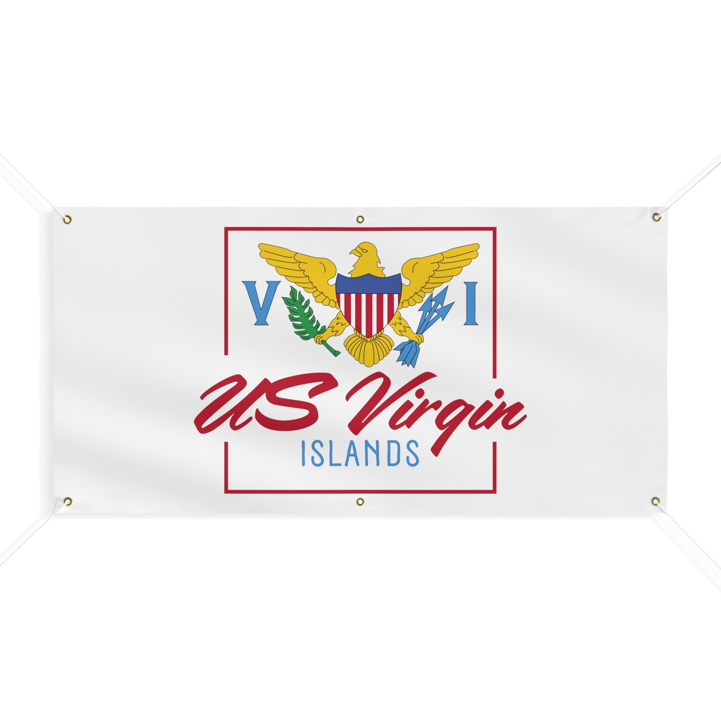 US Virgin Islands Matte Banner