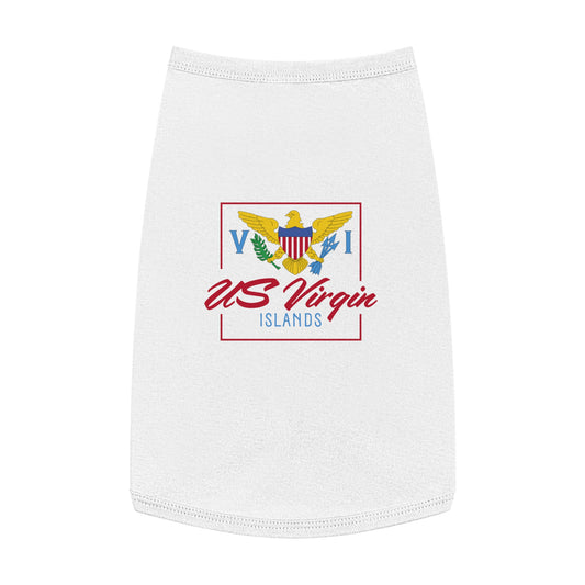 US Virgin Islands Pet Tank Top