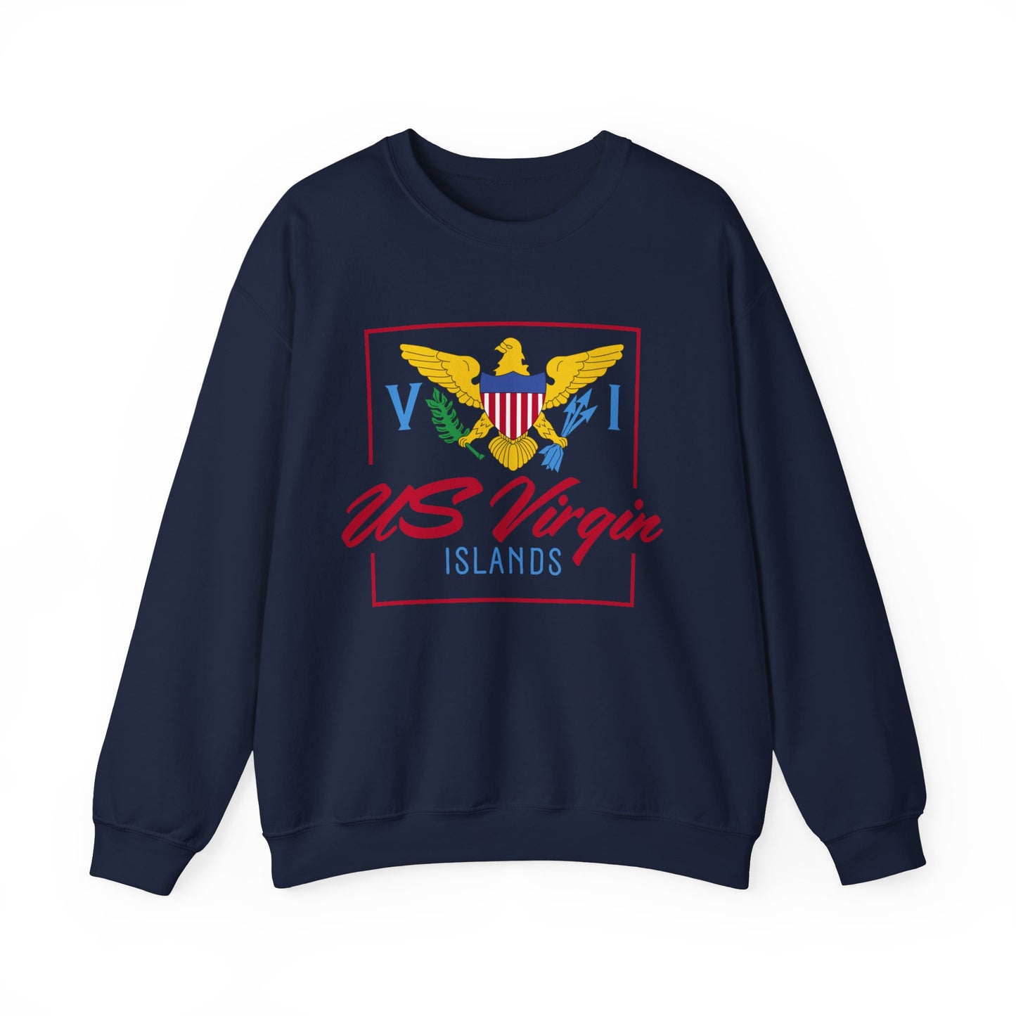 US Virgin Islands Unisex Heavy Blend™ Crewneck Sweatshirt