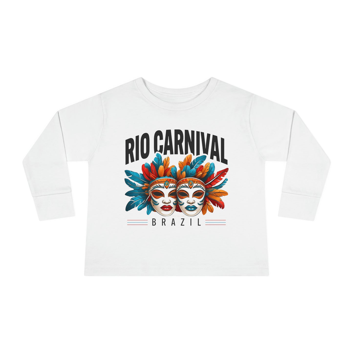 Rio de Janeiro Carnival Toddler Long Sleeve Tee