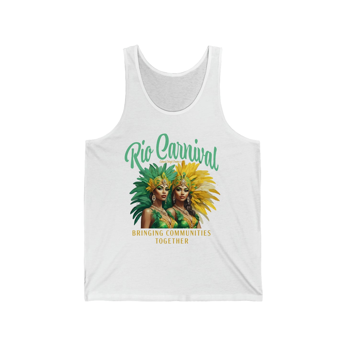 Rio de Janeiro Carnival Together Unisex Jersey Tank