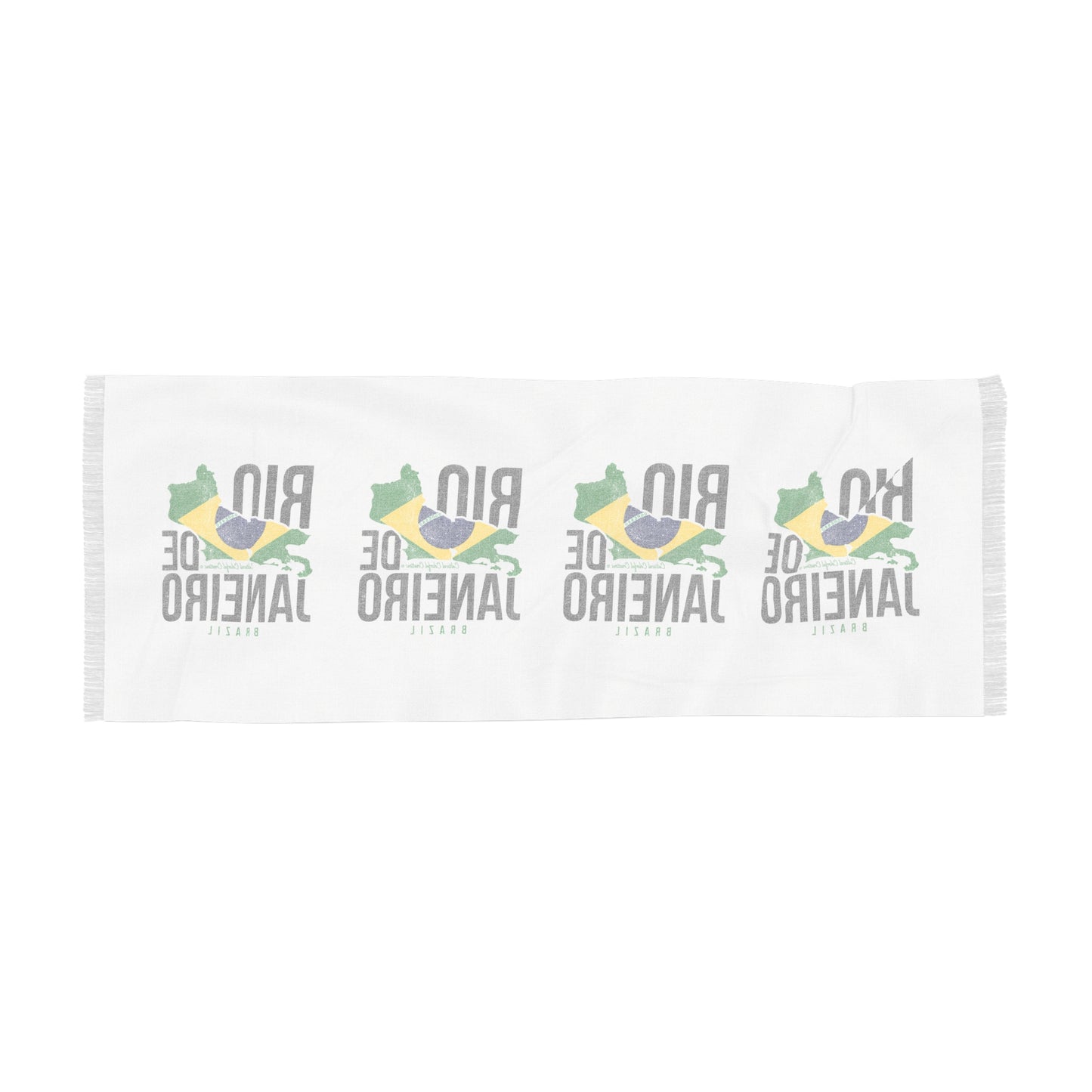 Brazil Flag Light Scarf