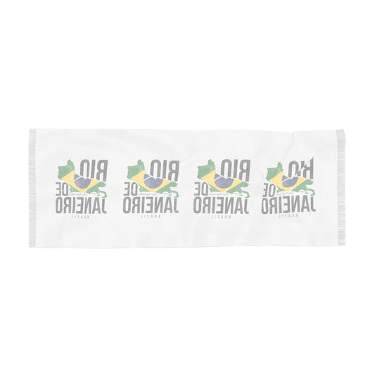 Brazil Flag Light Scarf