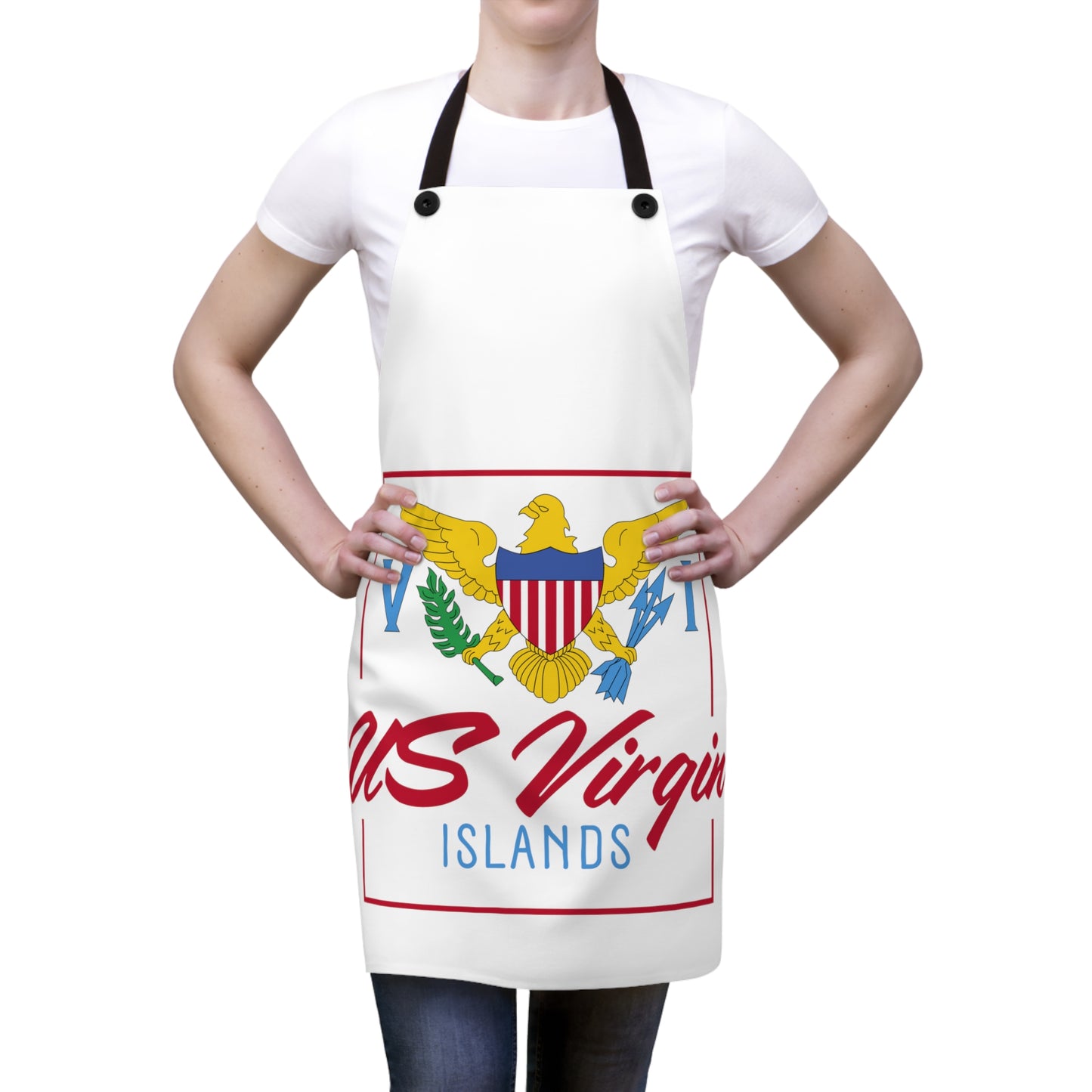 US Virgin Islands Apron (AOP)