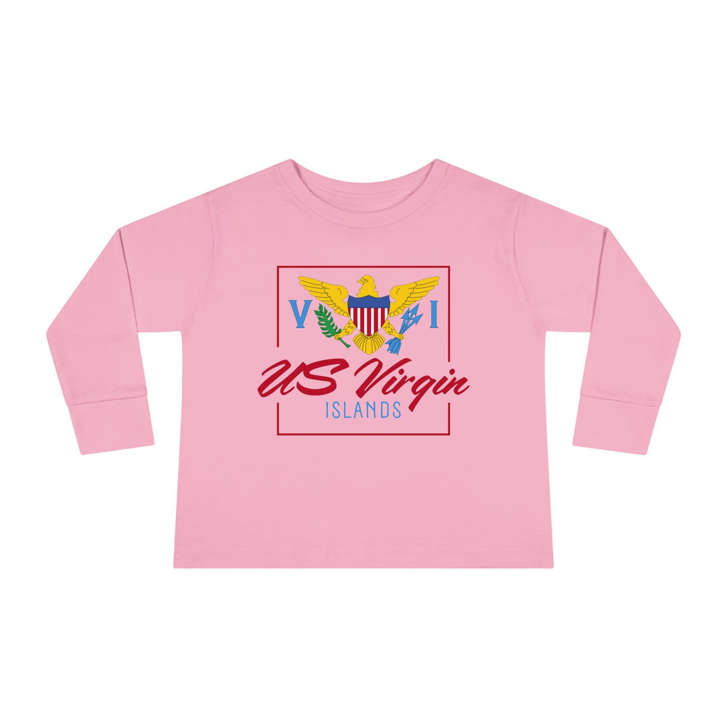 US Virgin Islands Toddler Long Sleeve Tee