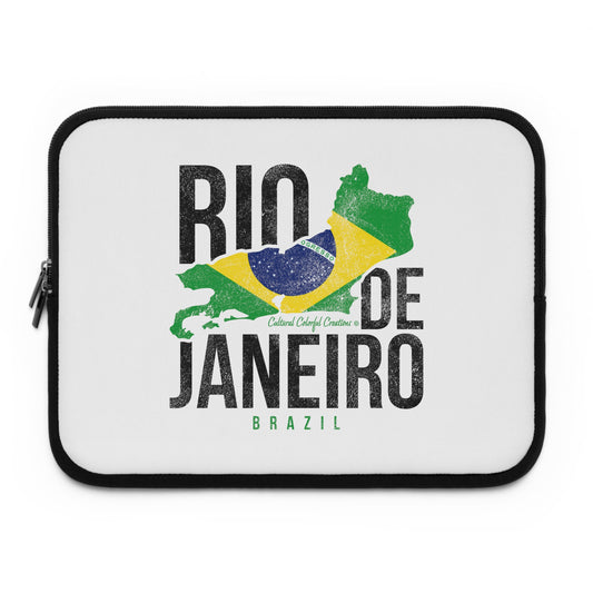 Brazil Flag Laptop Sleeve