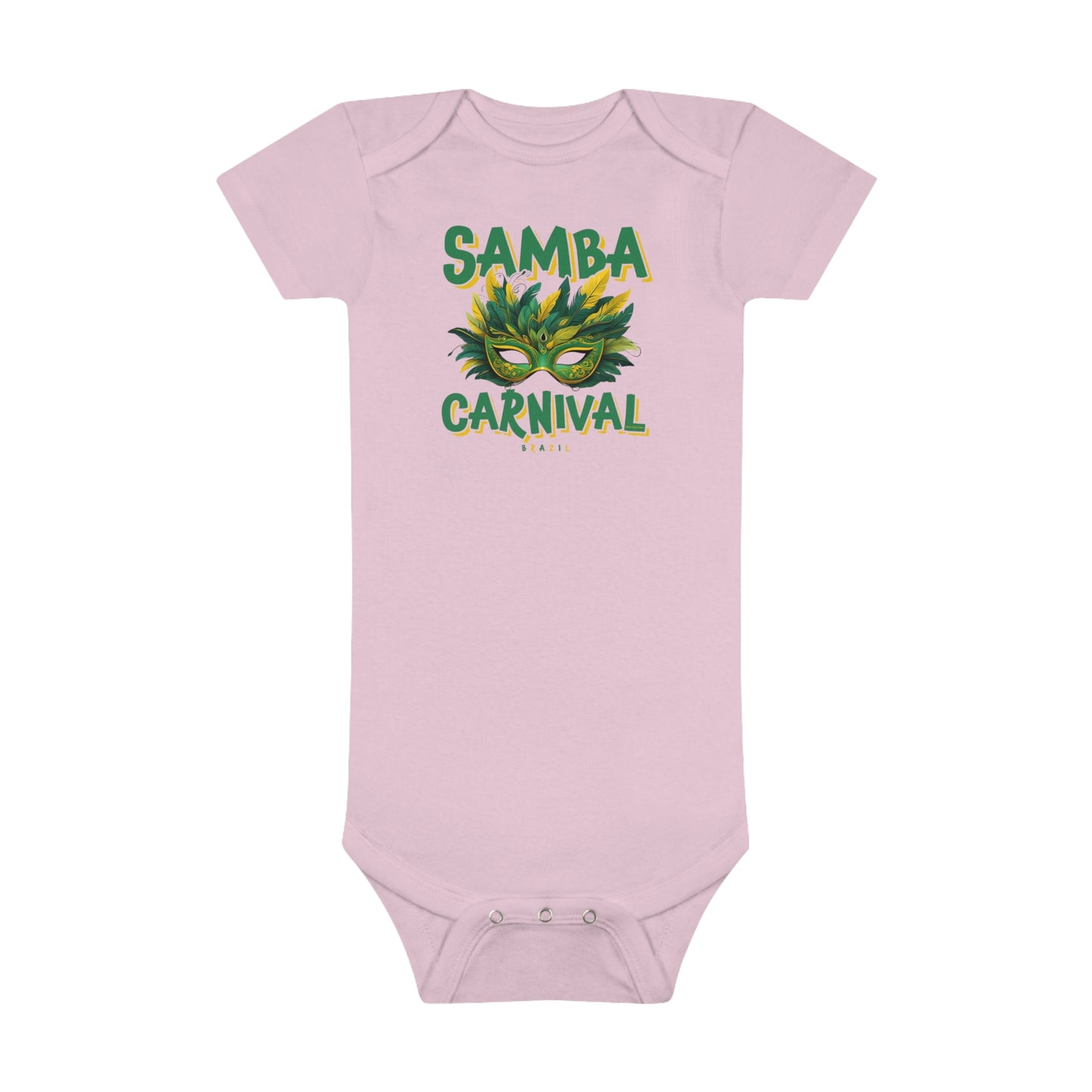 Samba Rio de Janeiro Carnival Baby Short Sleeve Onesie®