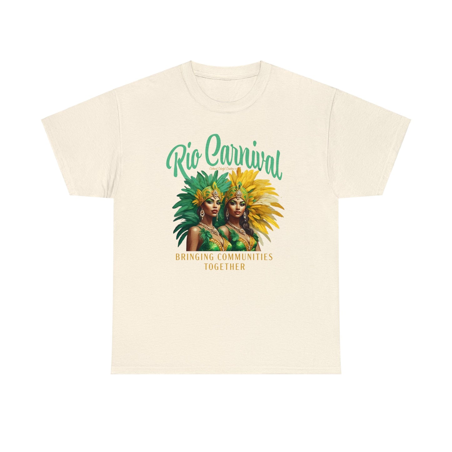 Rio de Janeiro Carnival Together Unisex Heavy Cotton Tee