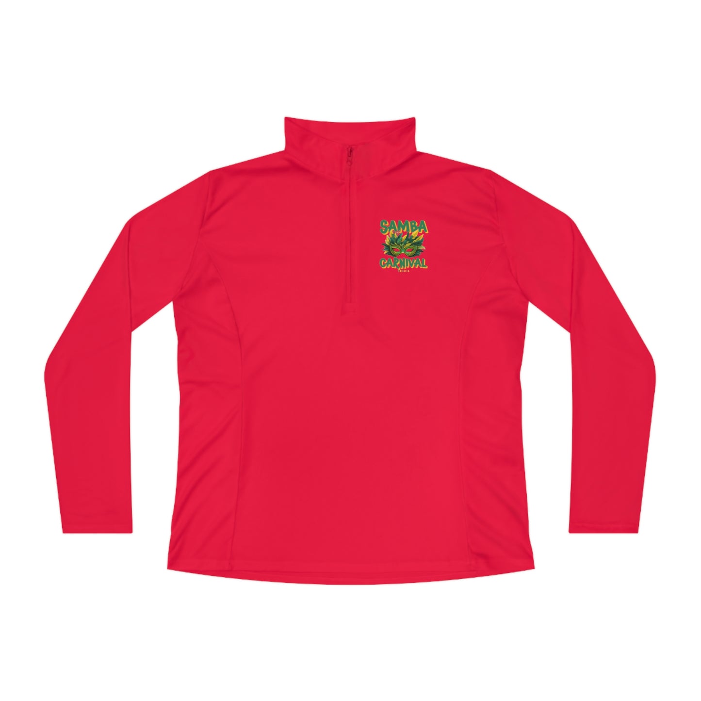 Samba Carnival Ladies Quarter-Zip Pullover