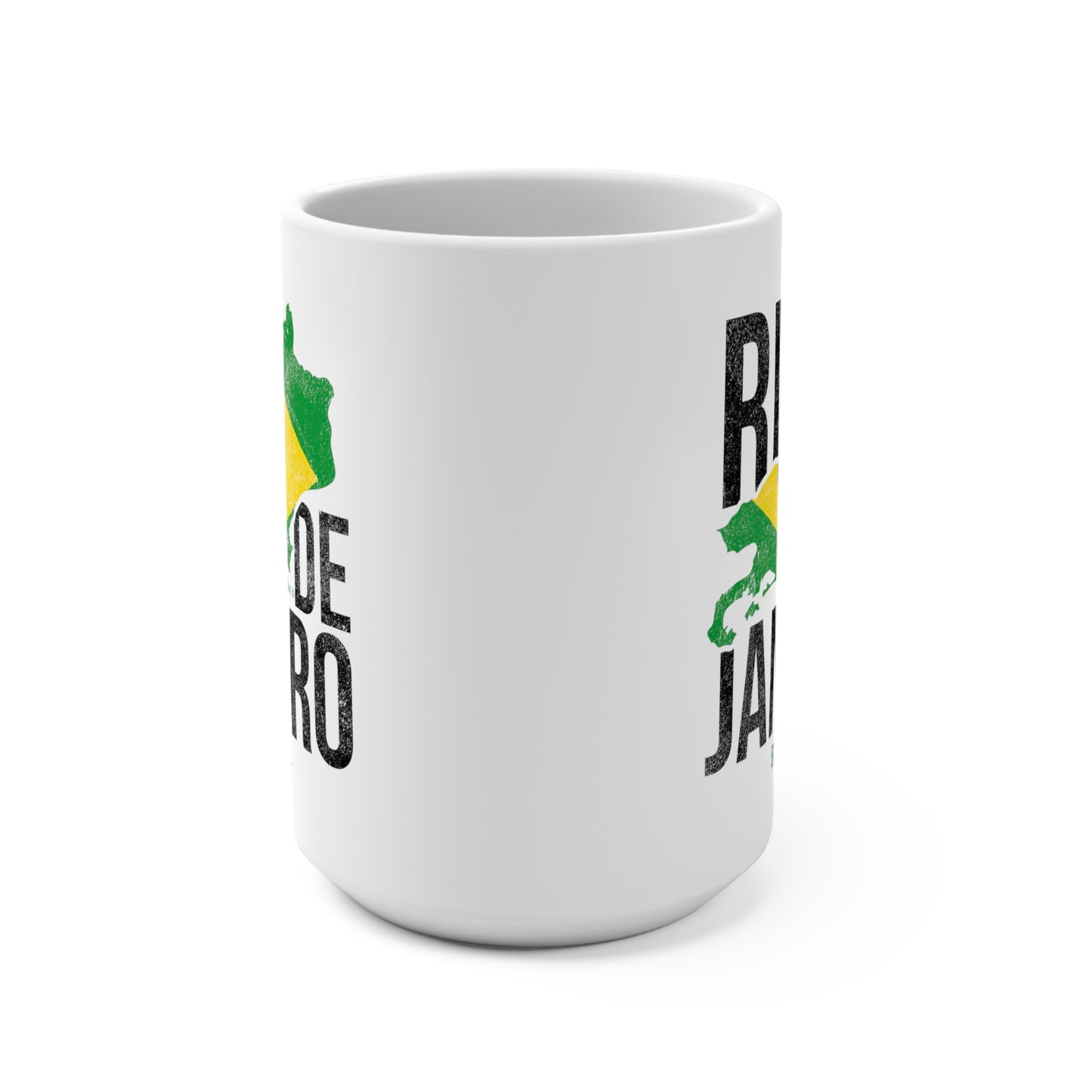 Brazil Flag Mug 15oz