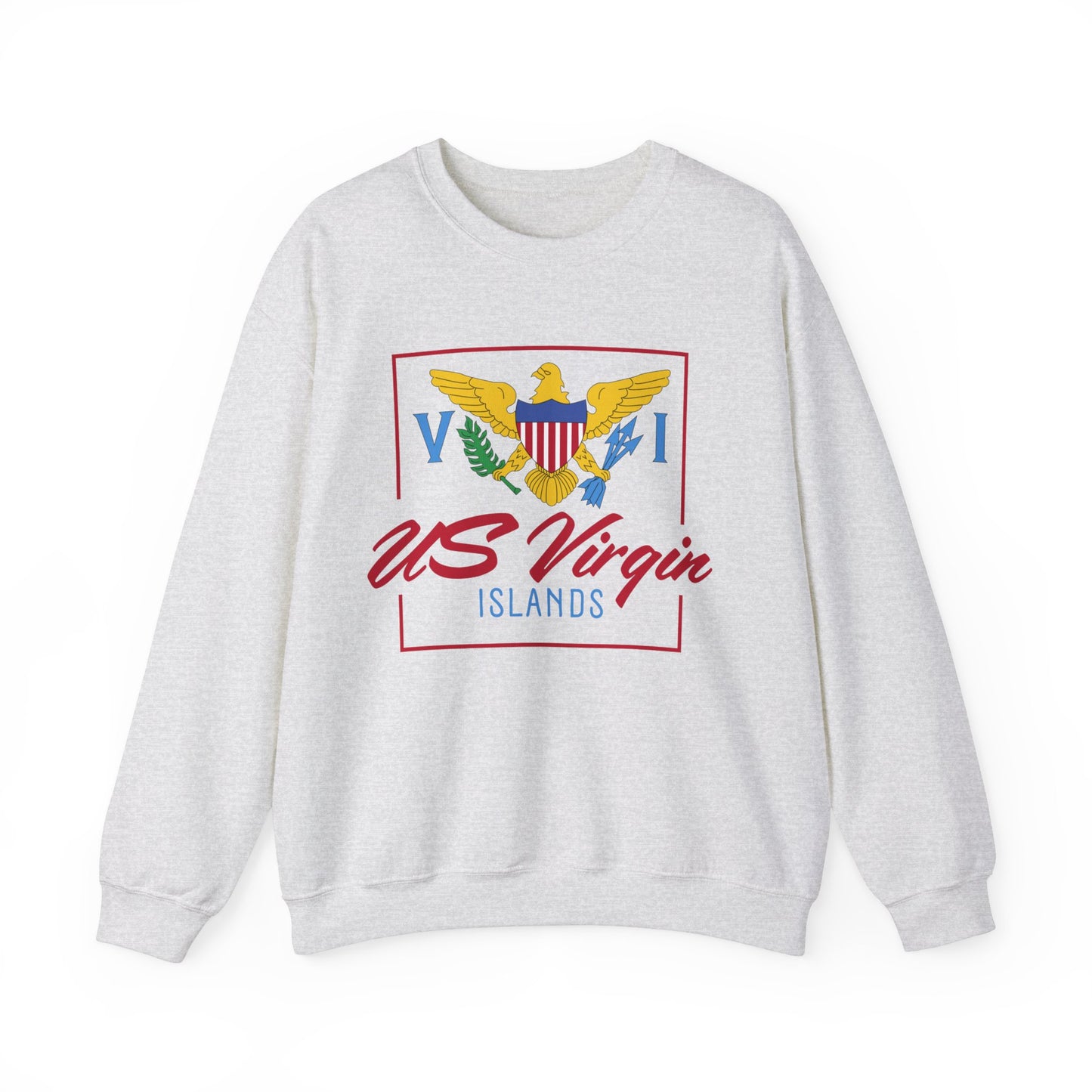 US Virgin Islands Unisex Heavy Blend™ Crewneck Sweatshirt