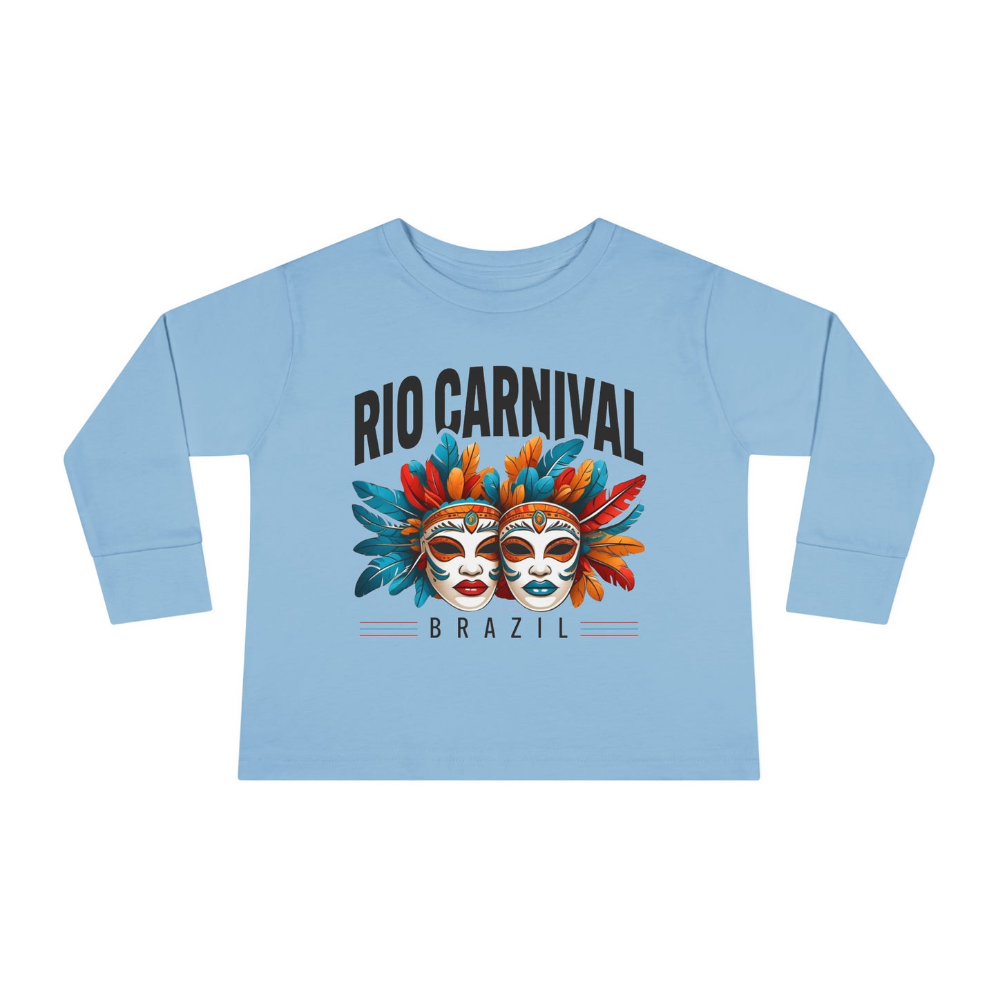 Rio de Janeiro Carnival Toddler Long Sleeve Tee