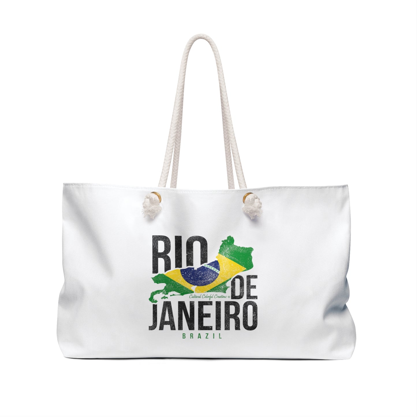 Brazil Flag  Weekender Bag