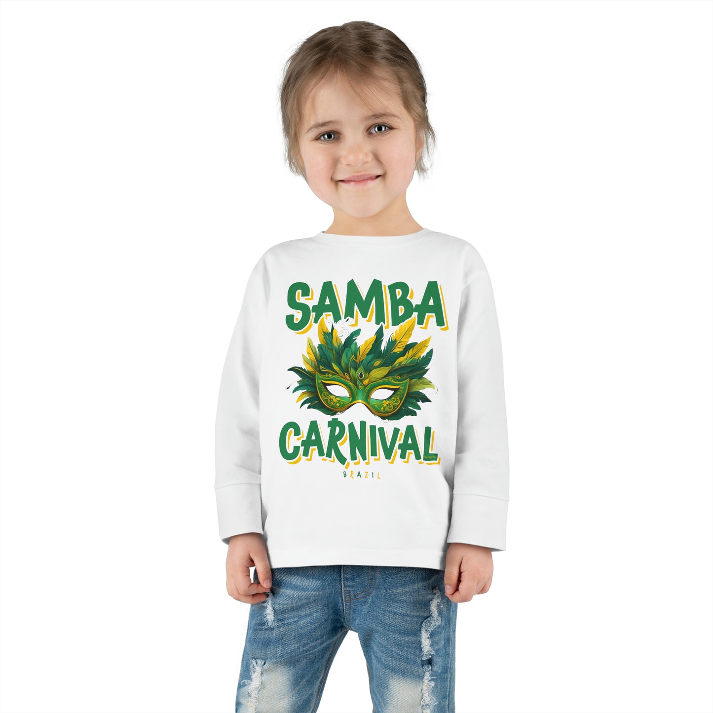 Samba Rio de Janeiro Carnival Toddler Long Sleeve Tee