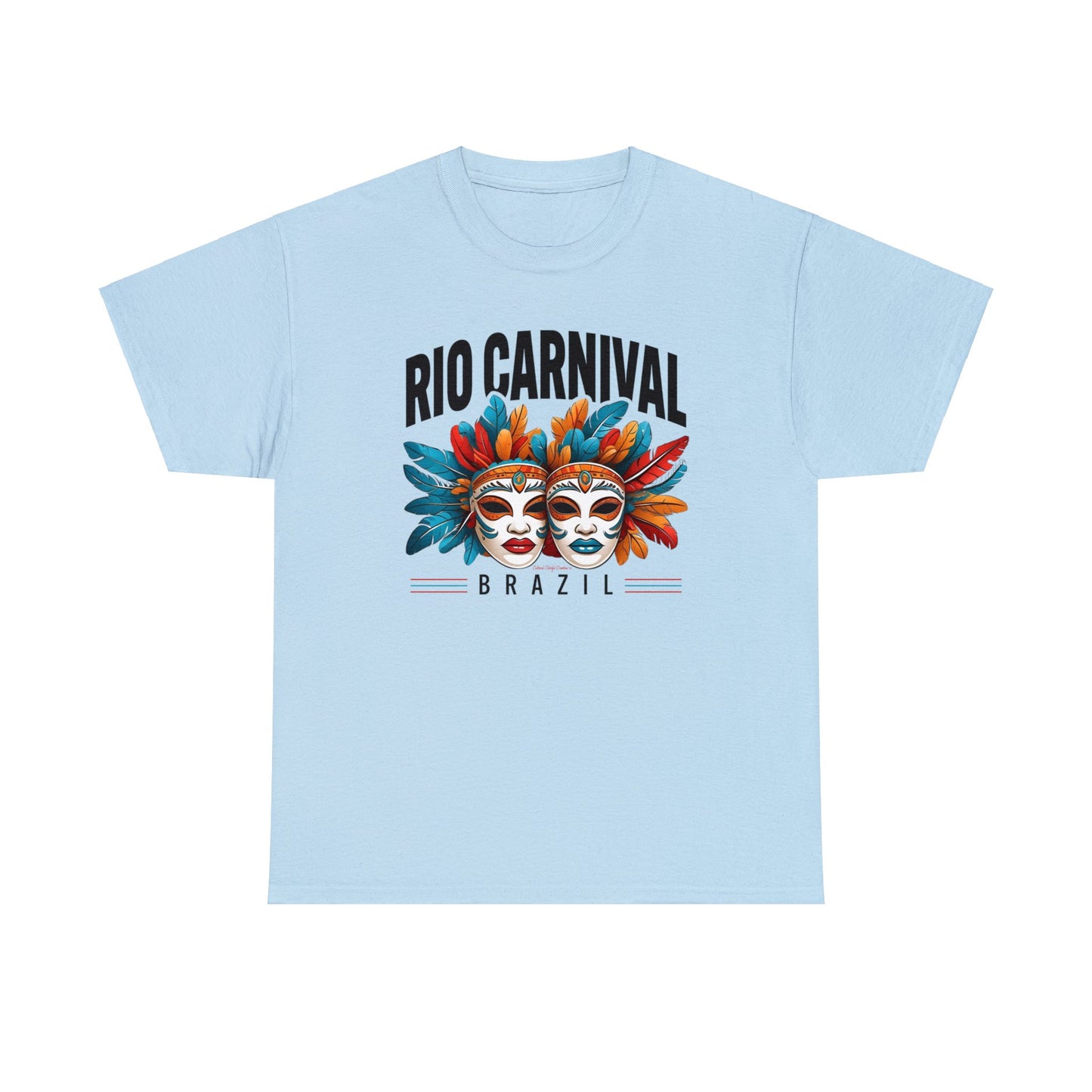 Rio de Janeiro Carnival Unisex Heavy Cotton Tee