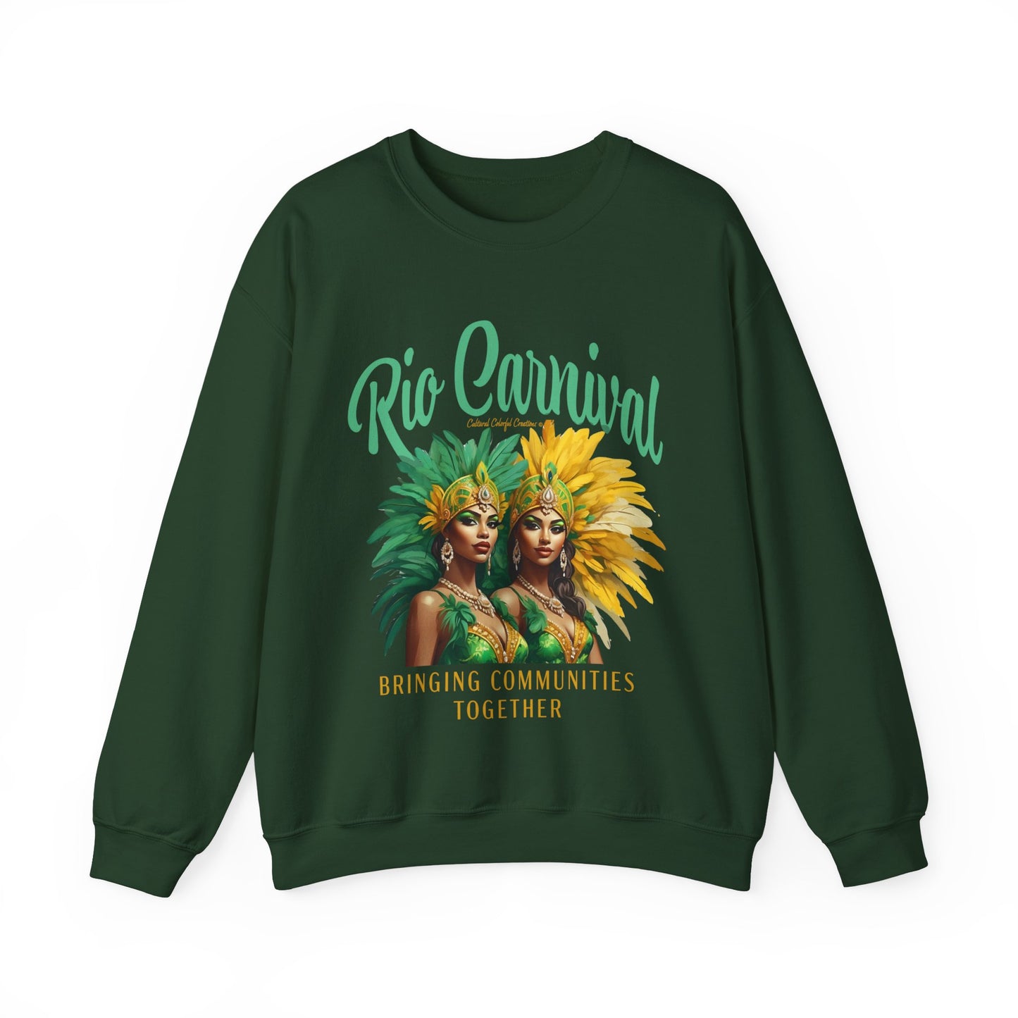 Rio de Janeiro Carnival Together Unisex Heavy Blend™ Crewneck Sweatshirt