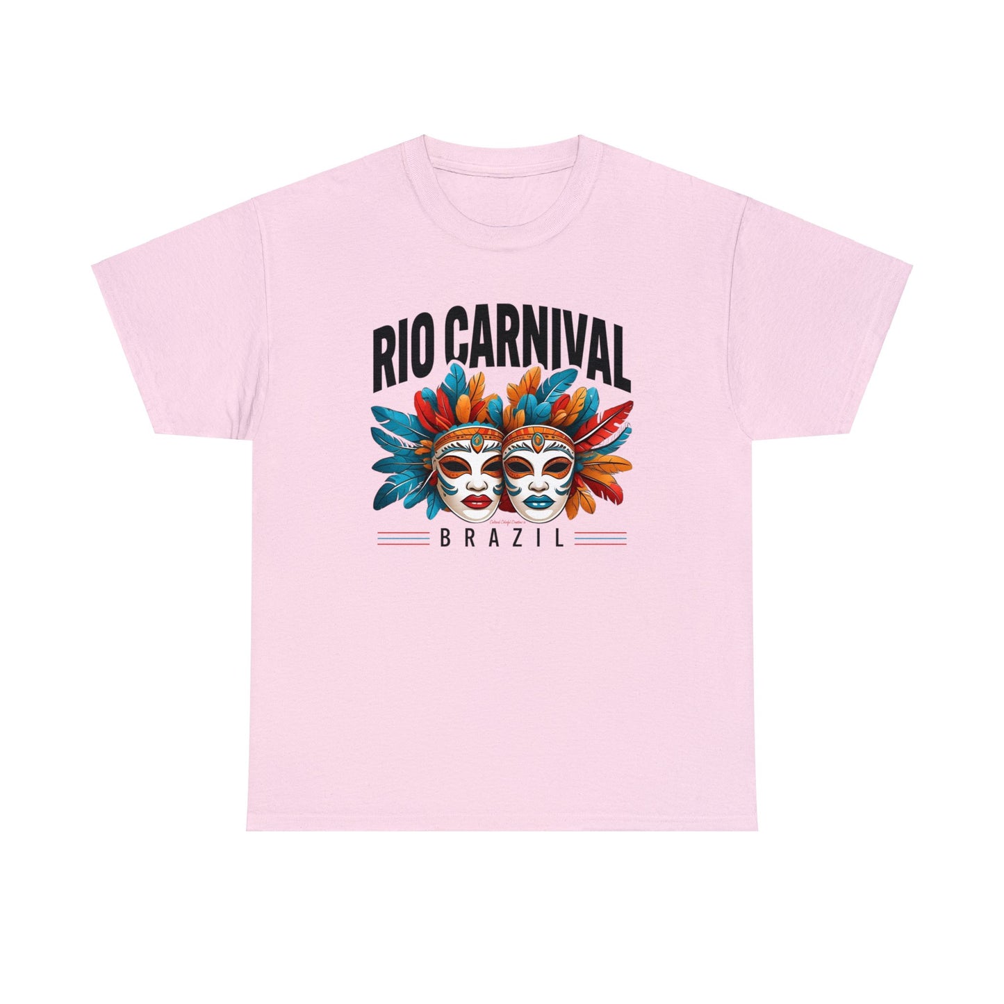 Rio de Janeiro Carnival Unisex Heavy Cotton Tee