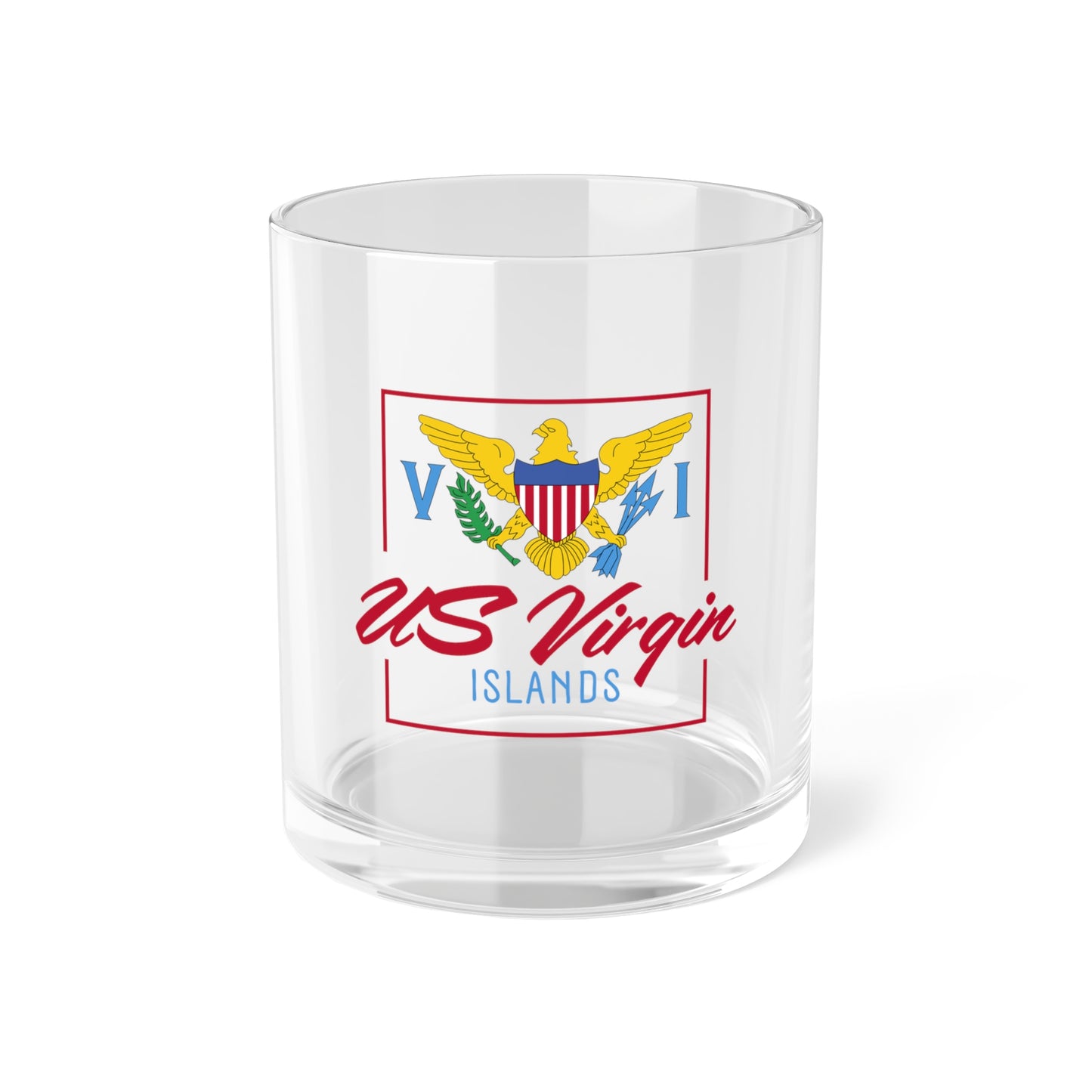 US Virgin Islands Bar Glass