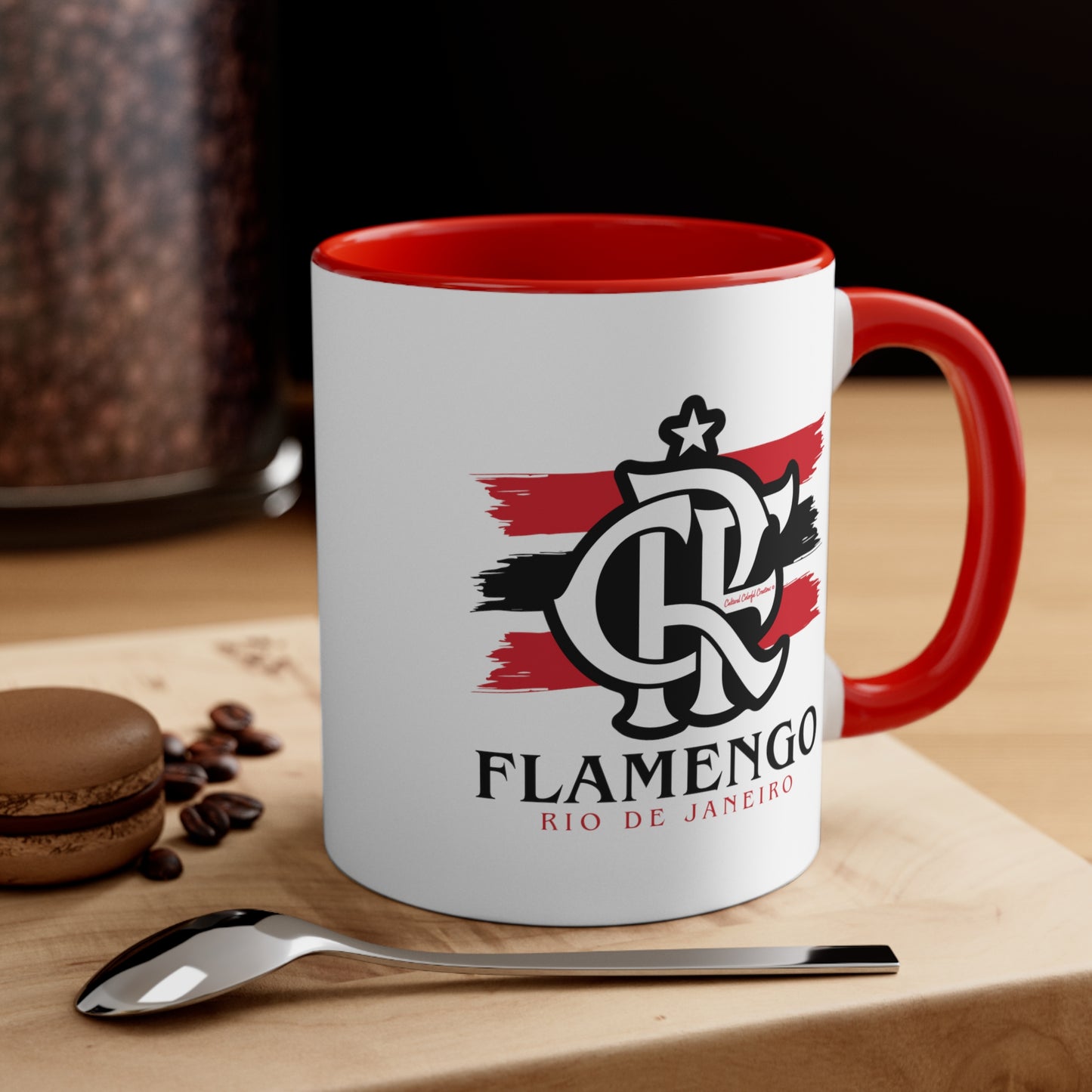 Brazilian Soccer Accent Coffee Mug, 11oz