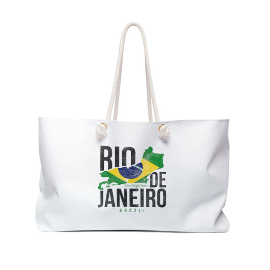 Brazil Flag  Weekender Bag