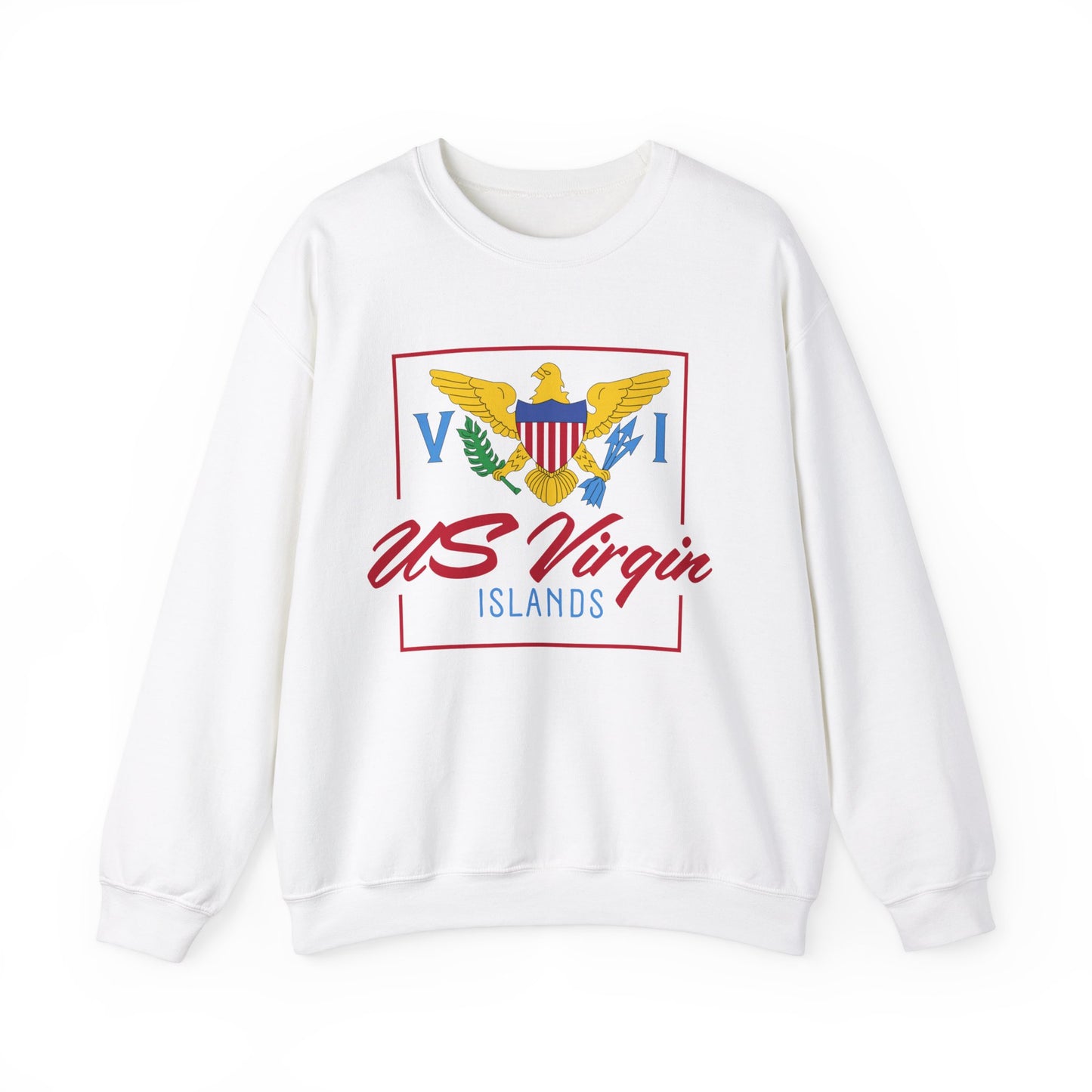 US Virgin Islands Unisex Heavy Blend™ Crewneck Sweatshirt