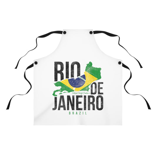 Brazil Flag  Apron (AOP)