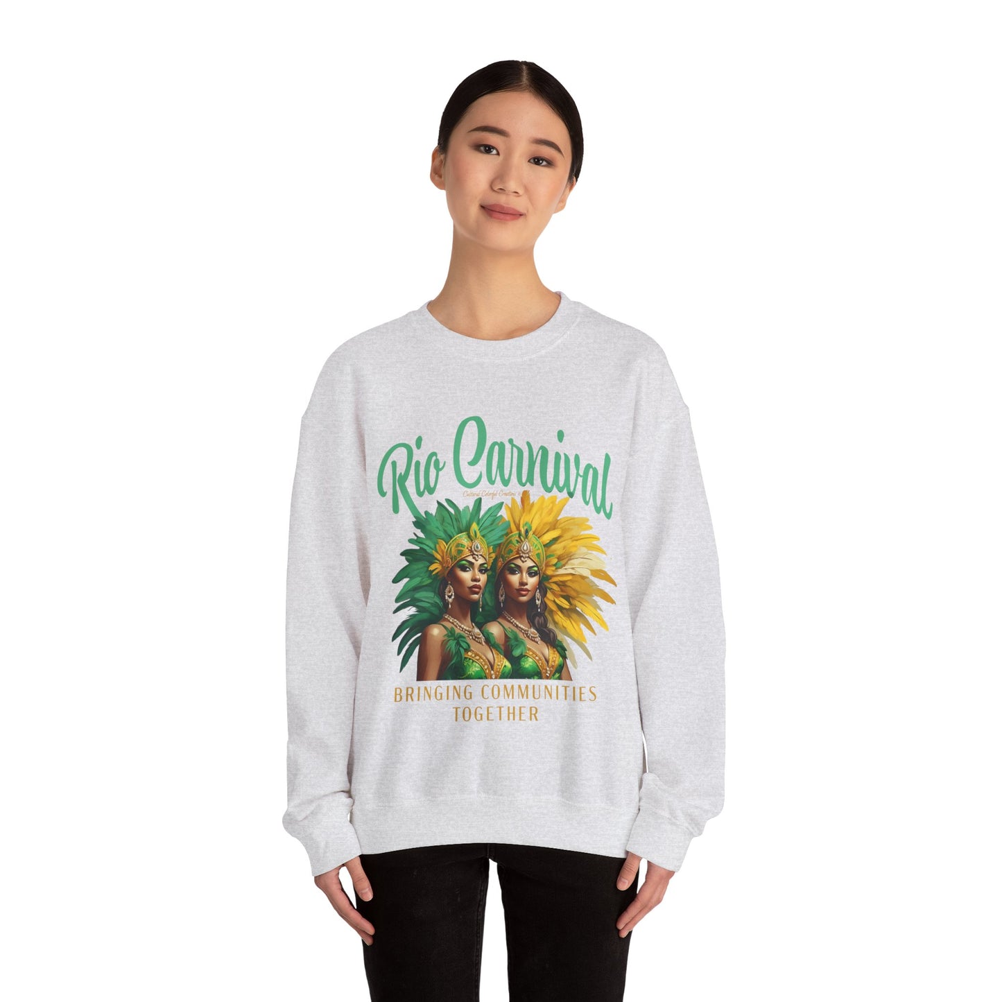 Rio de Janeiro Carnival Together Unisex Heavy Blend™ Crewneck Sweatshirt